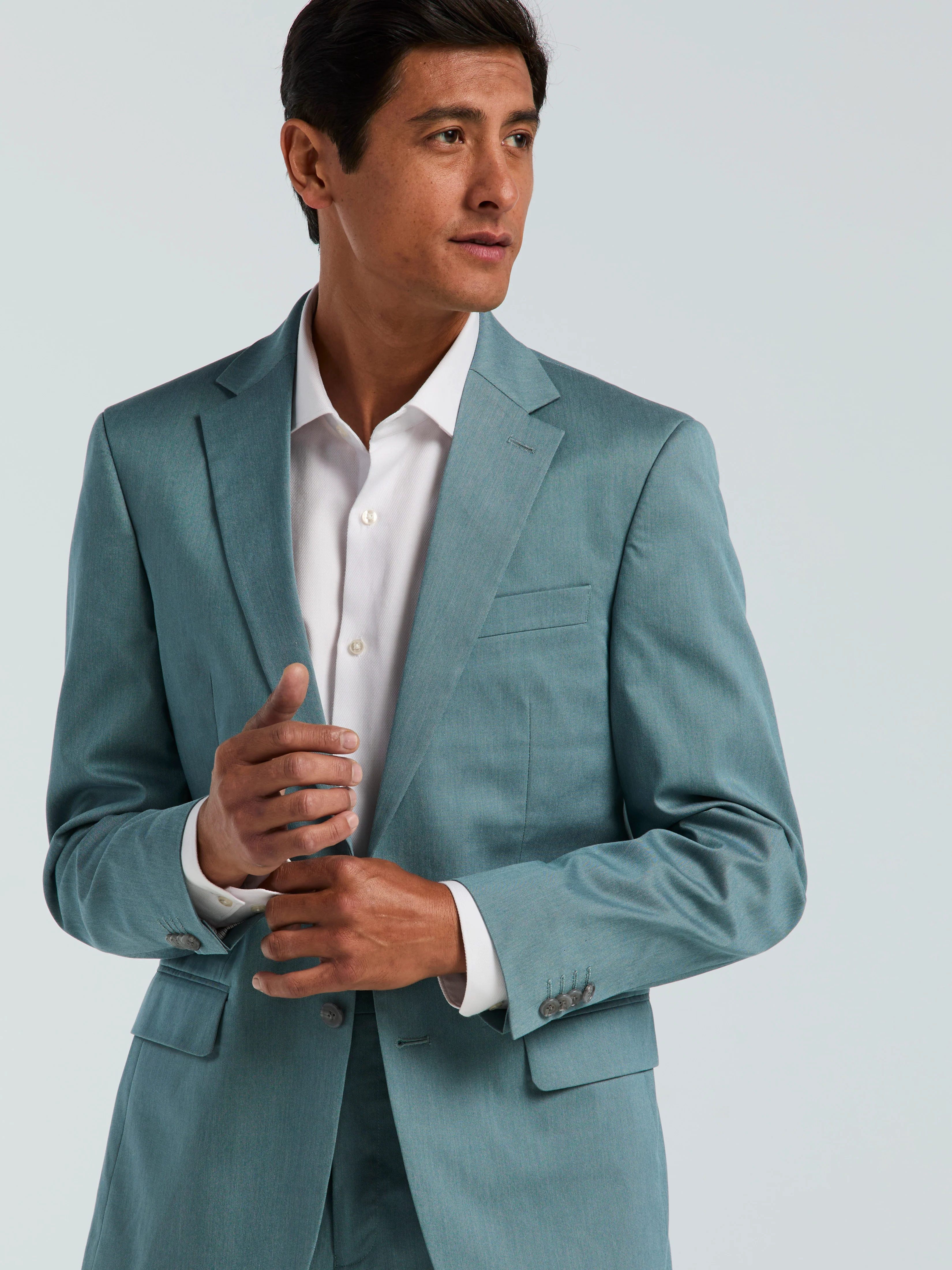 Slim Fit Textured Suit Jacket - Image 2