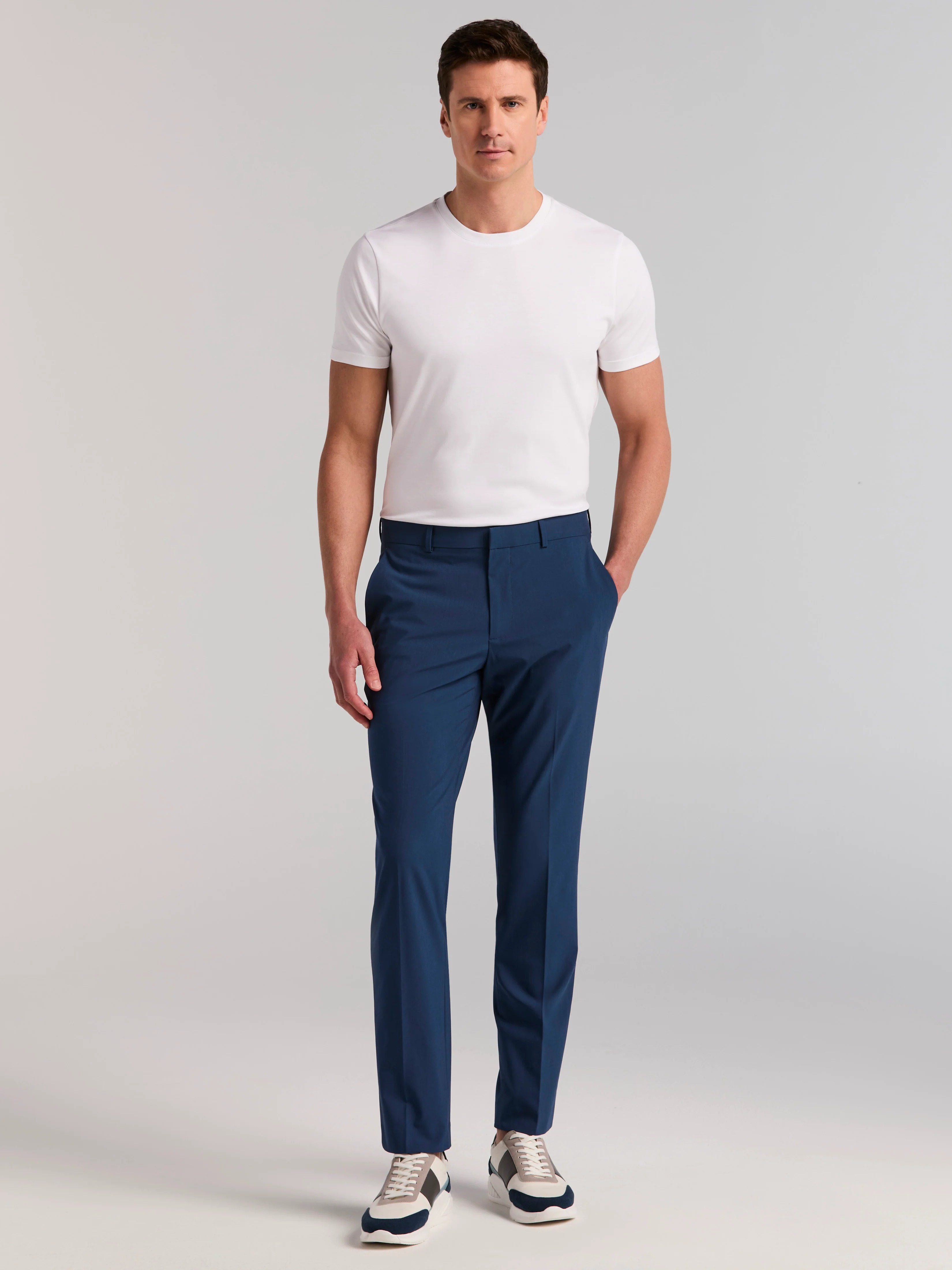 Slim Fit Total Stretch Suit Pants - Image 6