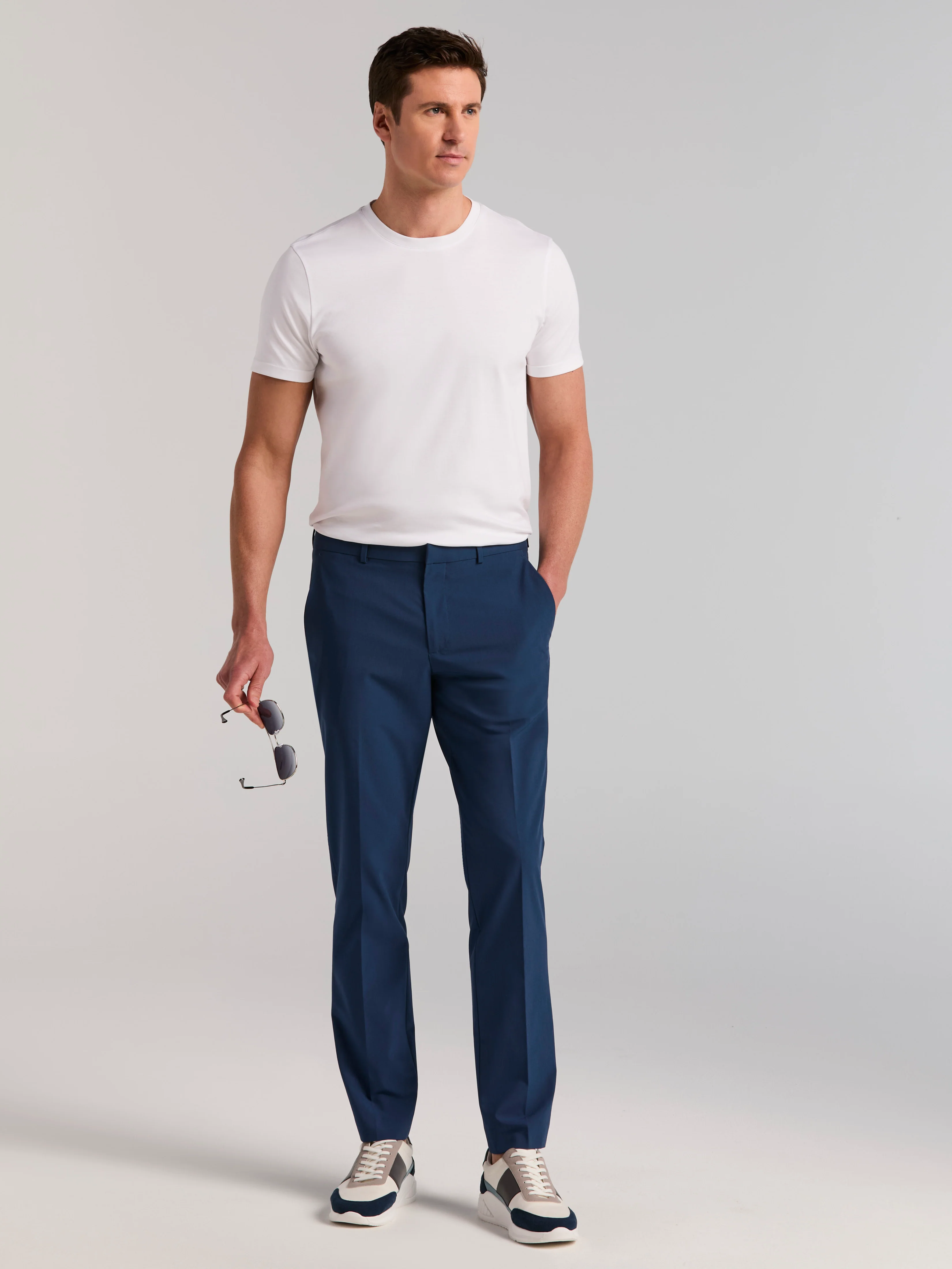 Slim Fit Total Stretch Suit Pants - Image 9