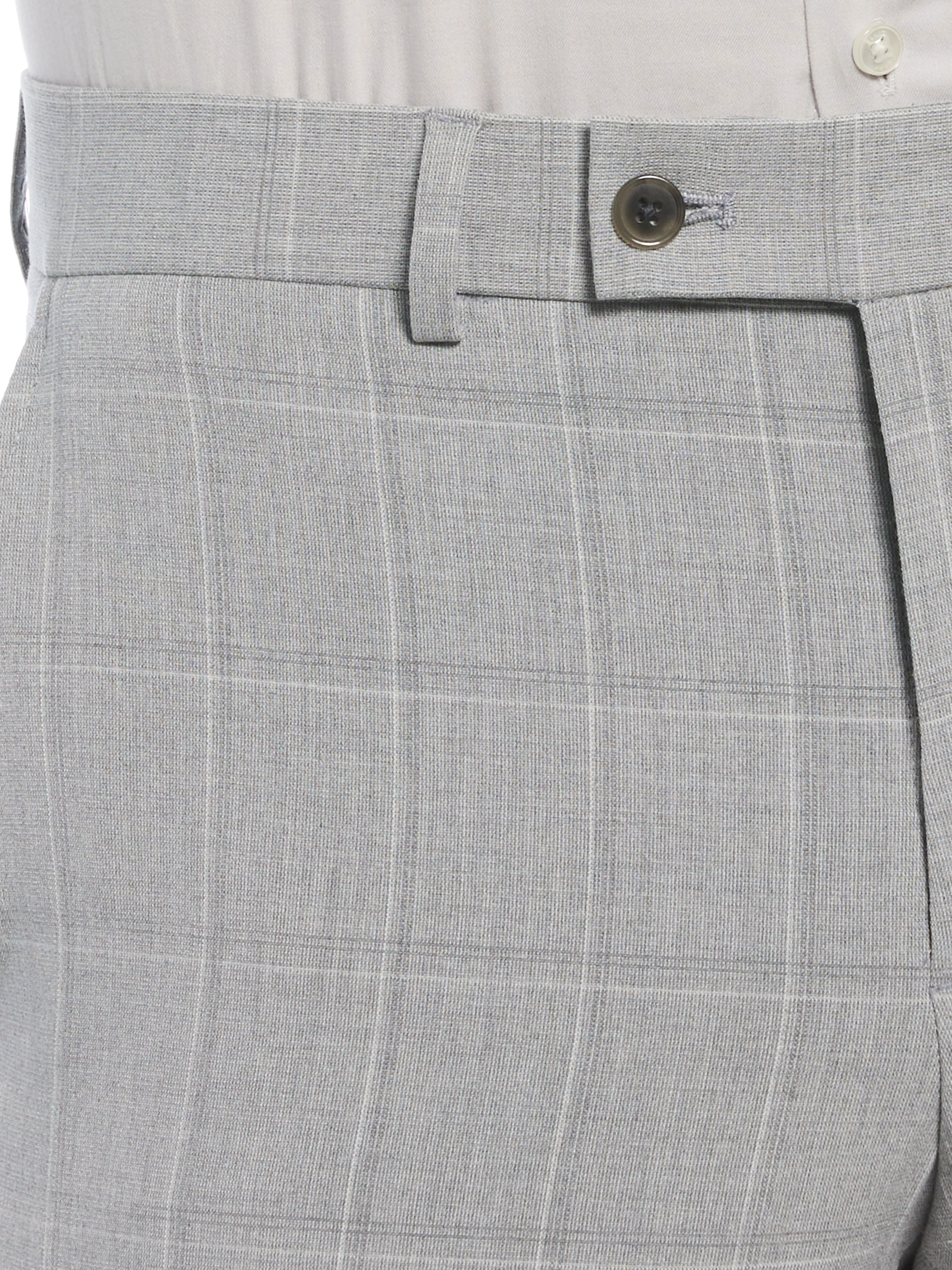 Slim Fit Windowpane Suit Pant - Image 2