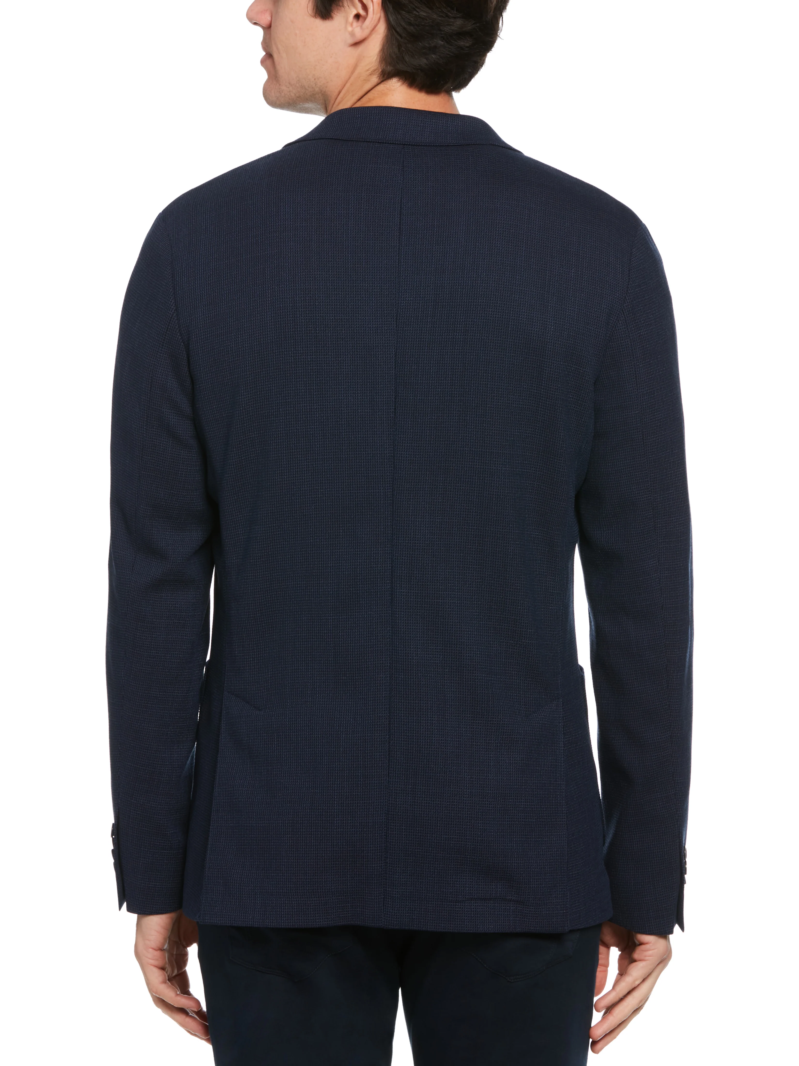 Slim Fit Wool Blend Suit Jacket - Image 2
