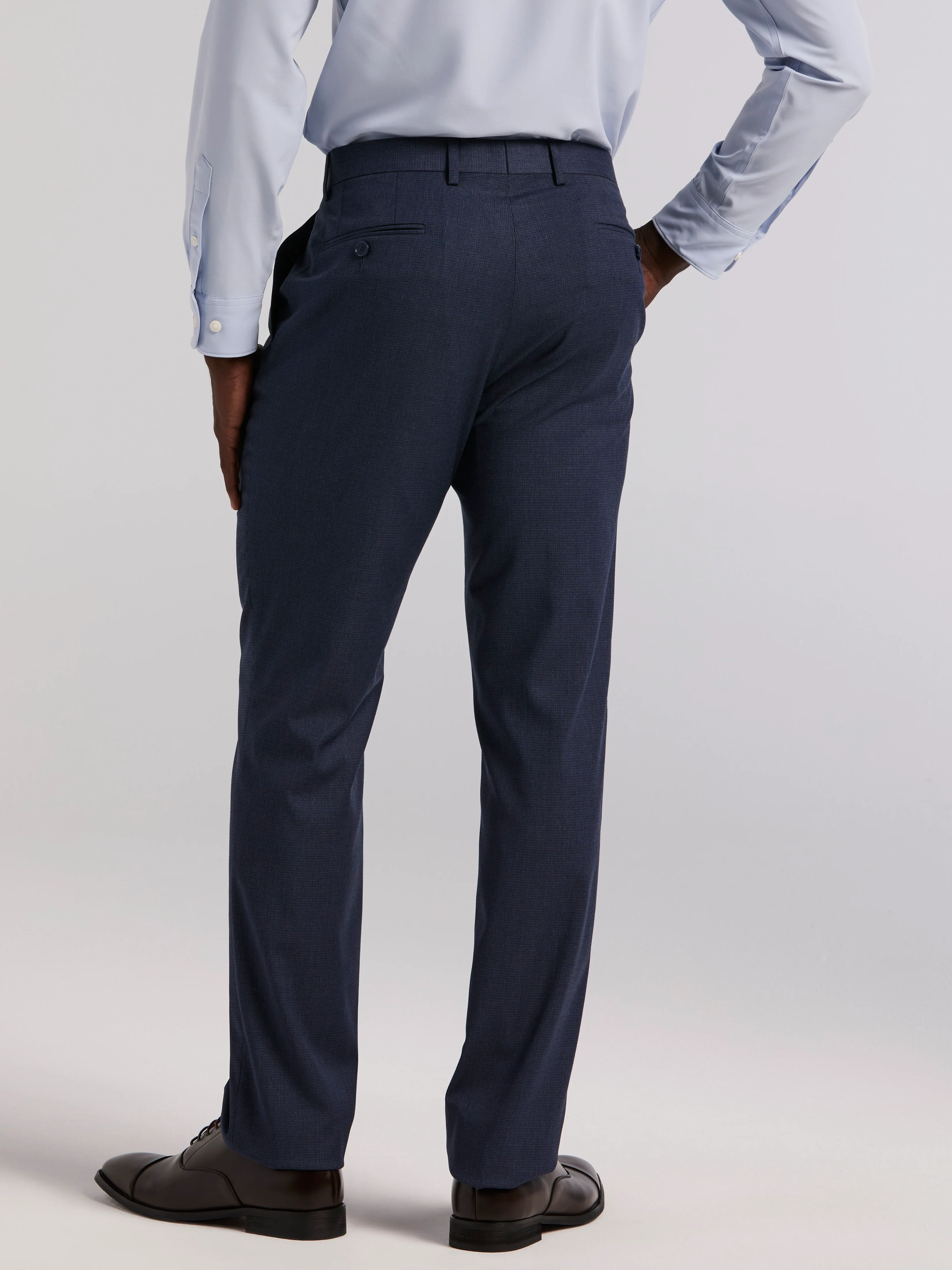 Slim Micro Print Suit Pant - Image 2