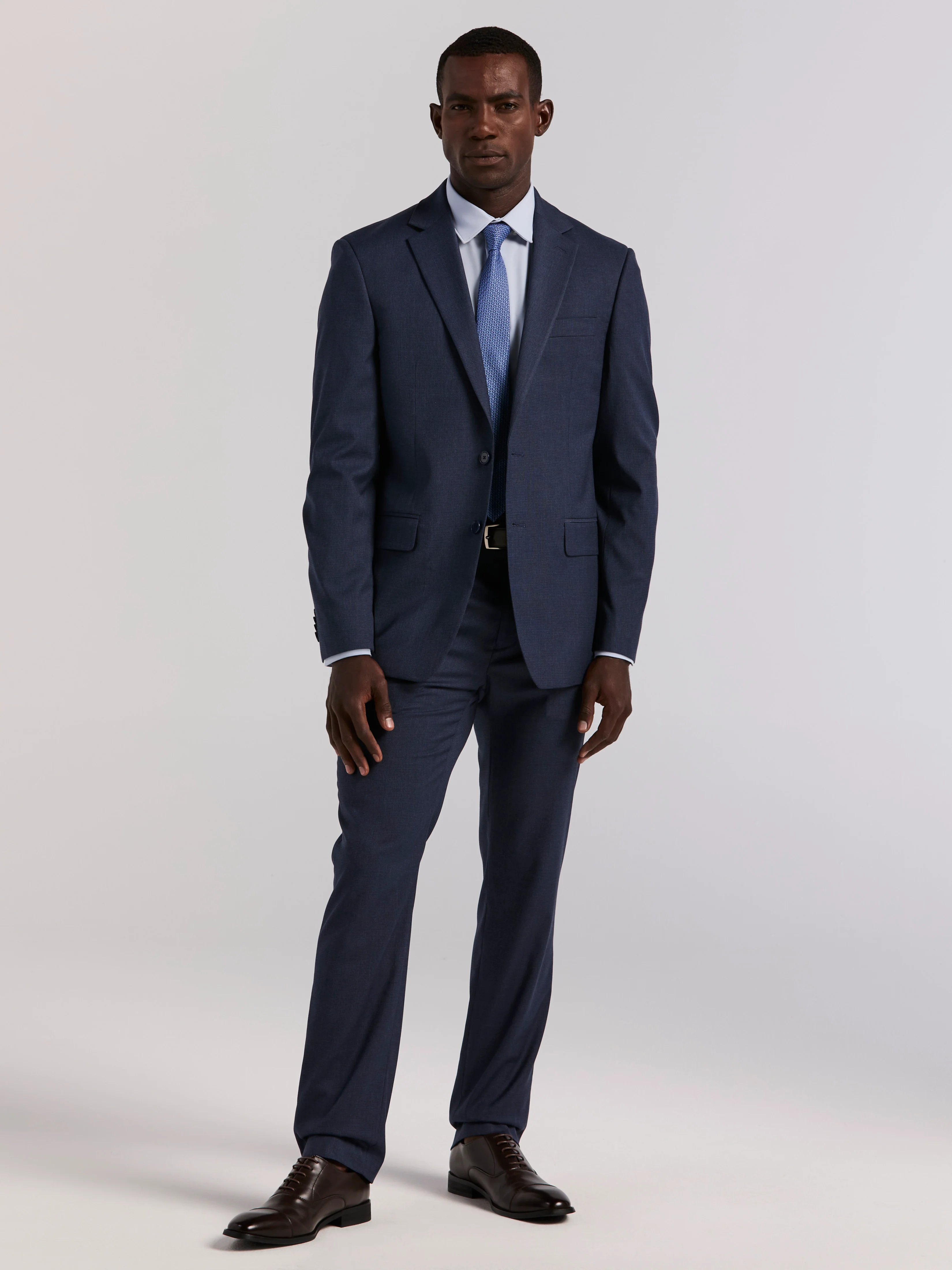 Slim Micro Print Suit Pant - Image 4