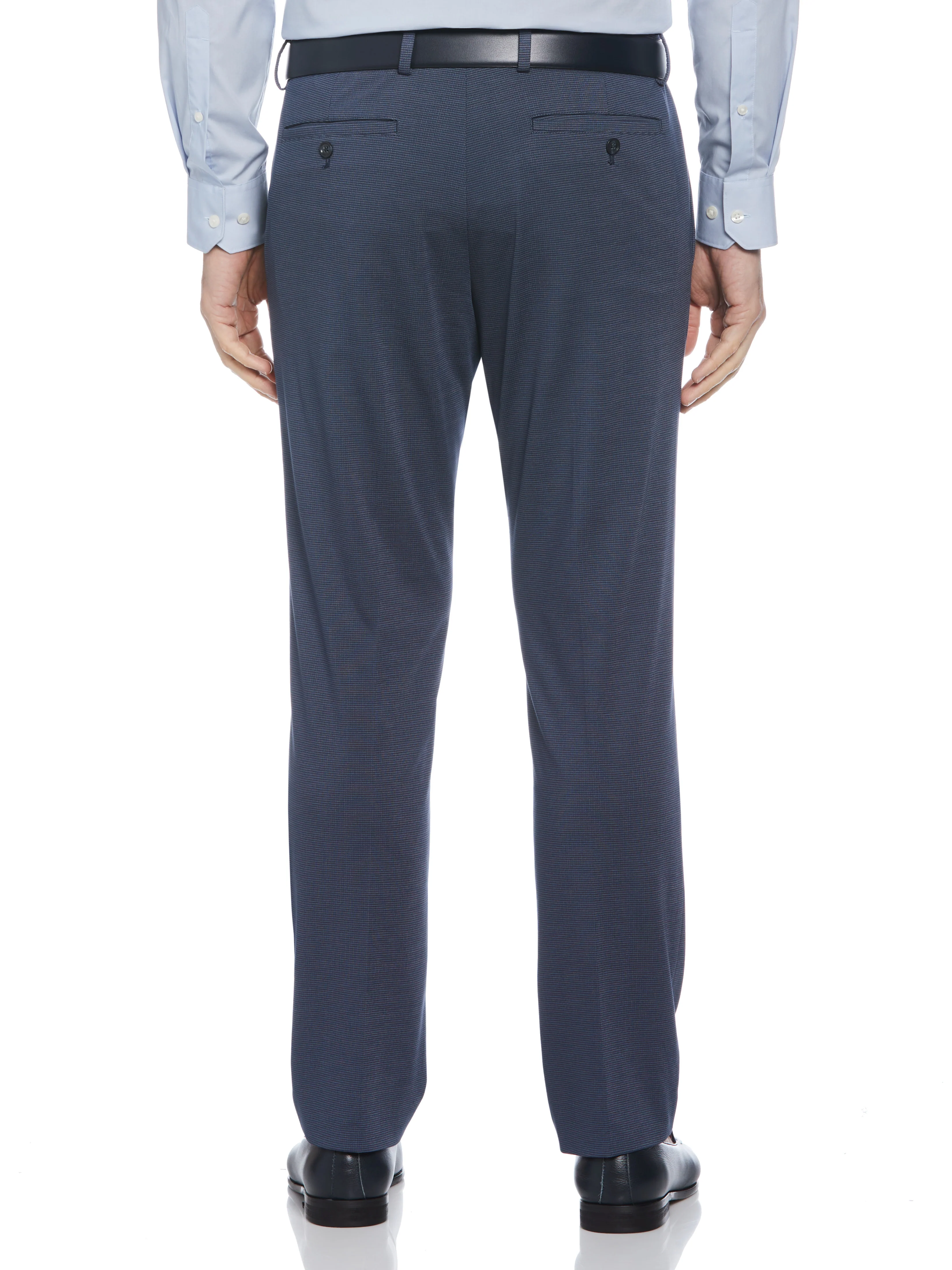 Slim Fit Microgrid Knit Suit Pant - Image 2