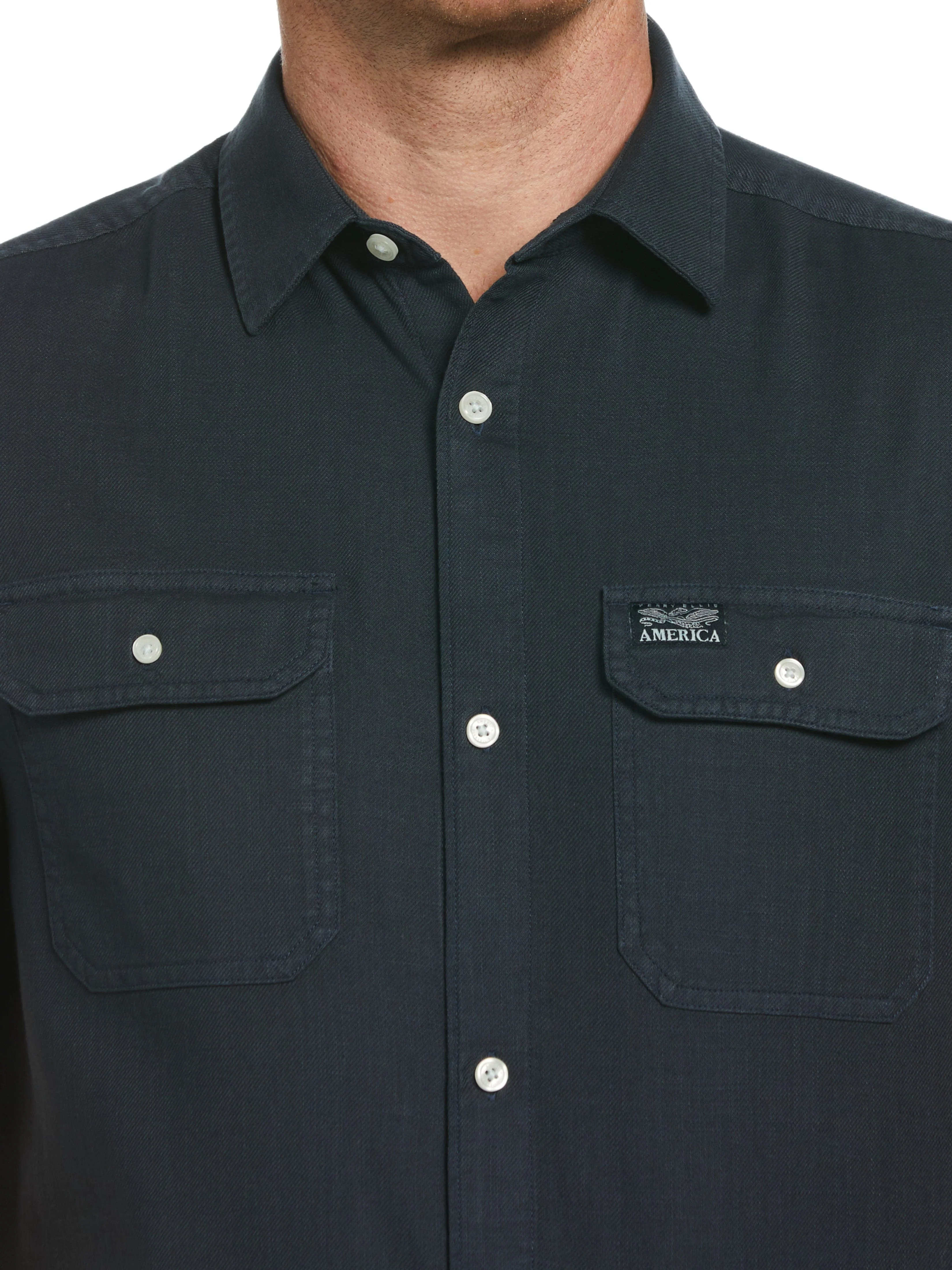 Cotton Slub Twill Shirt - Image 6