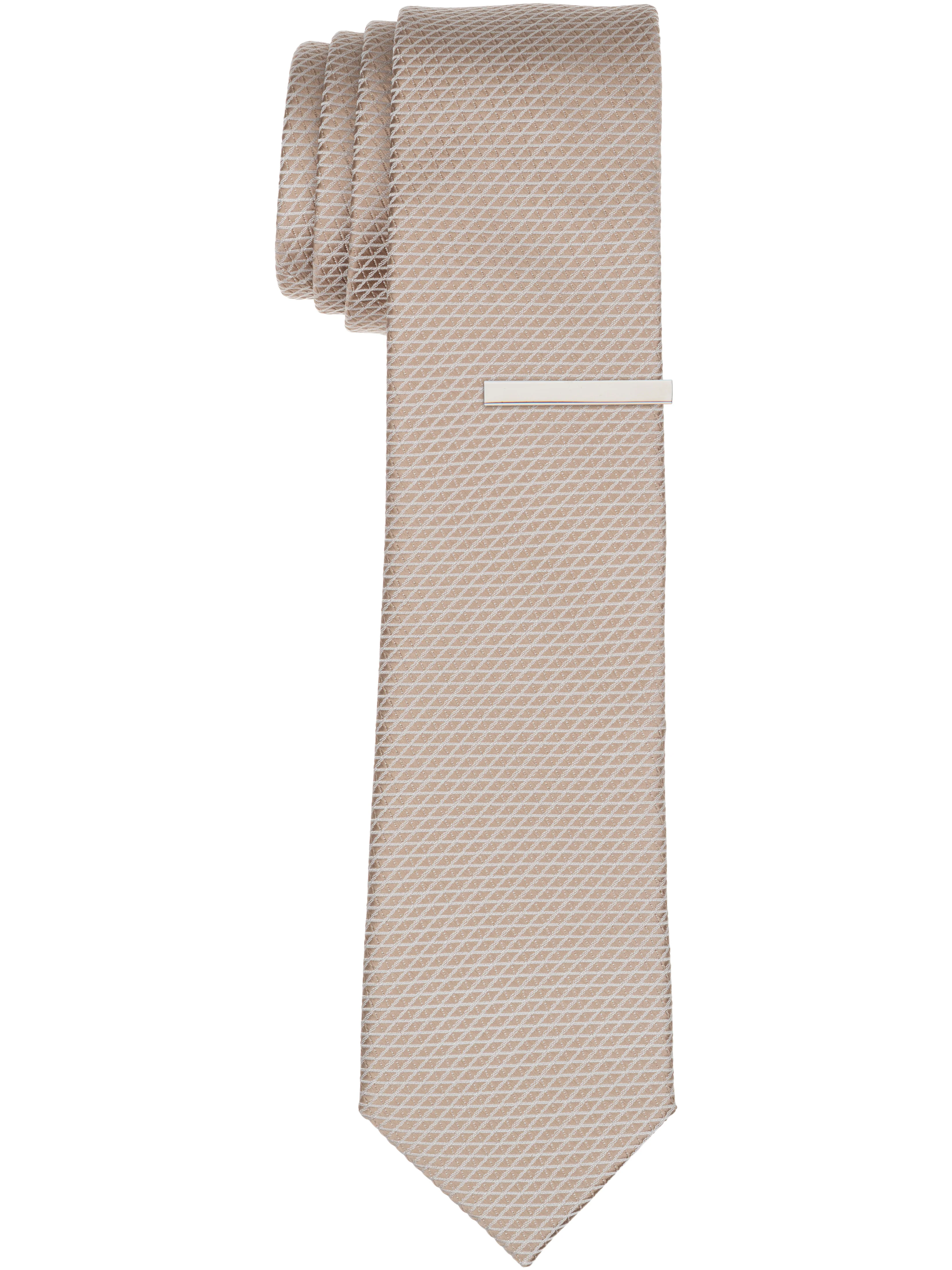 Solid Plain weave Micro Slim Tie - Image 2