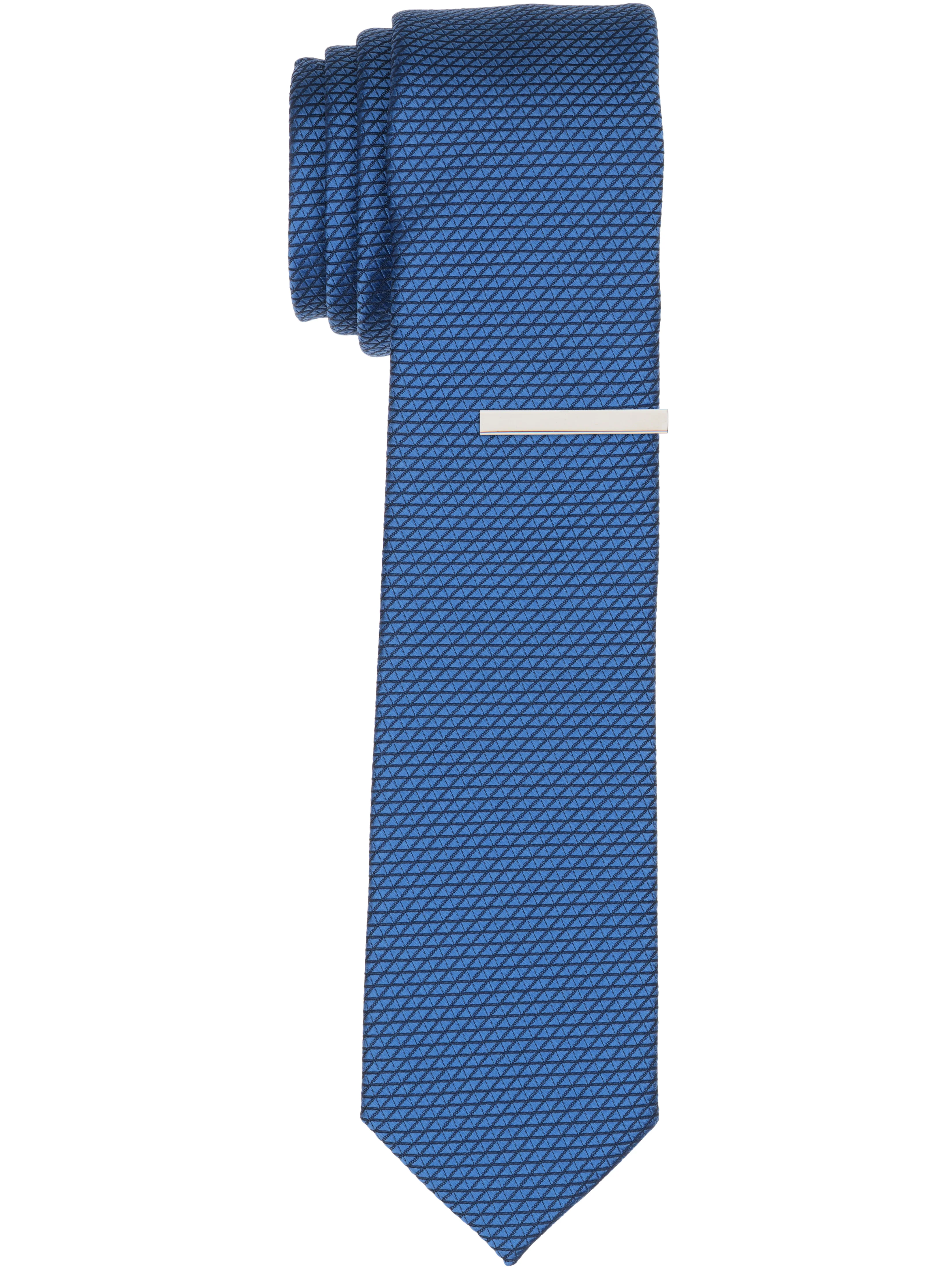 Solid Plain weave Micro Slim Tie - Image 4