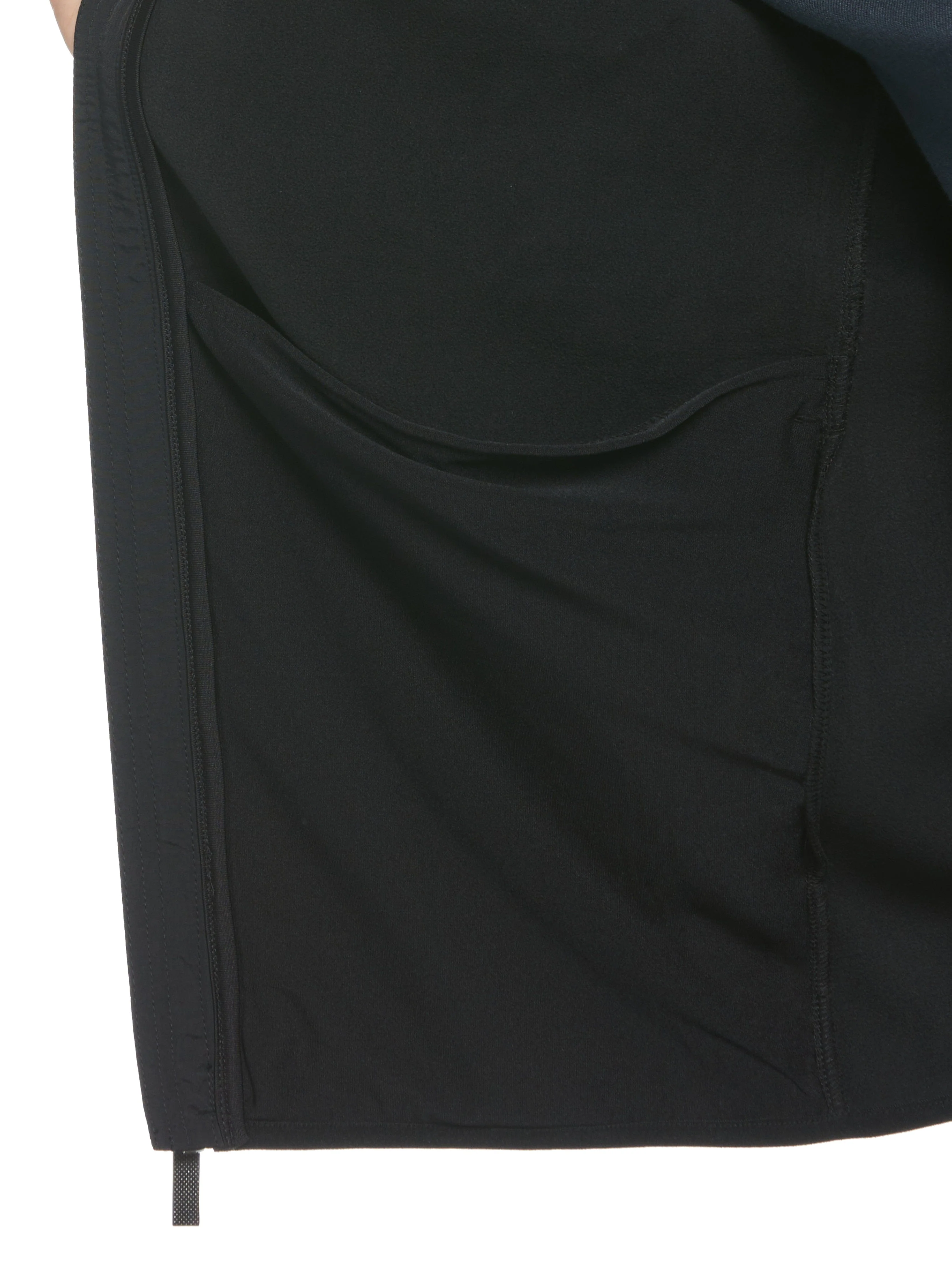 Solid Stretch Full-Zip Fleece Jacket - Image 4