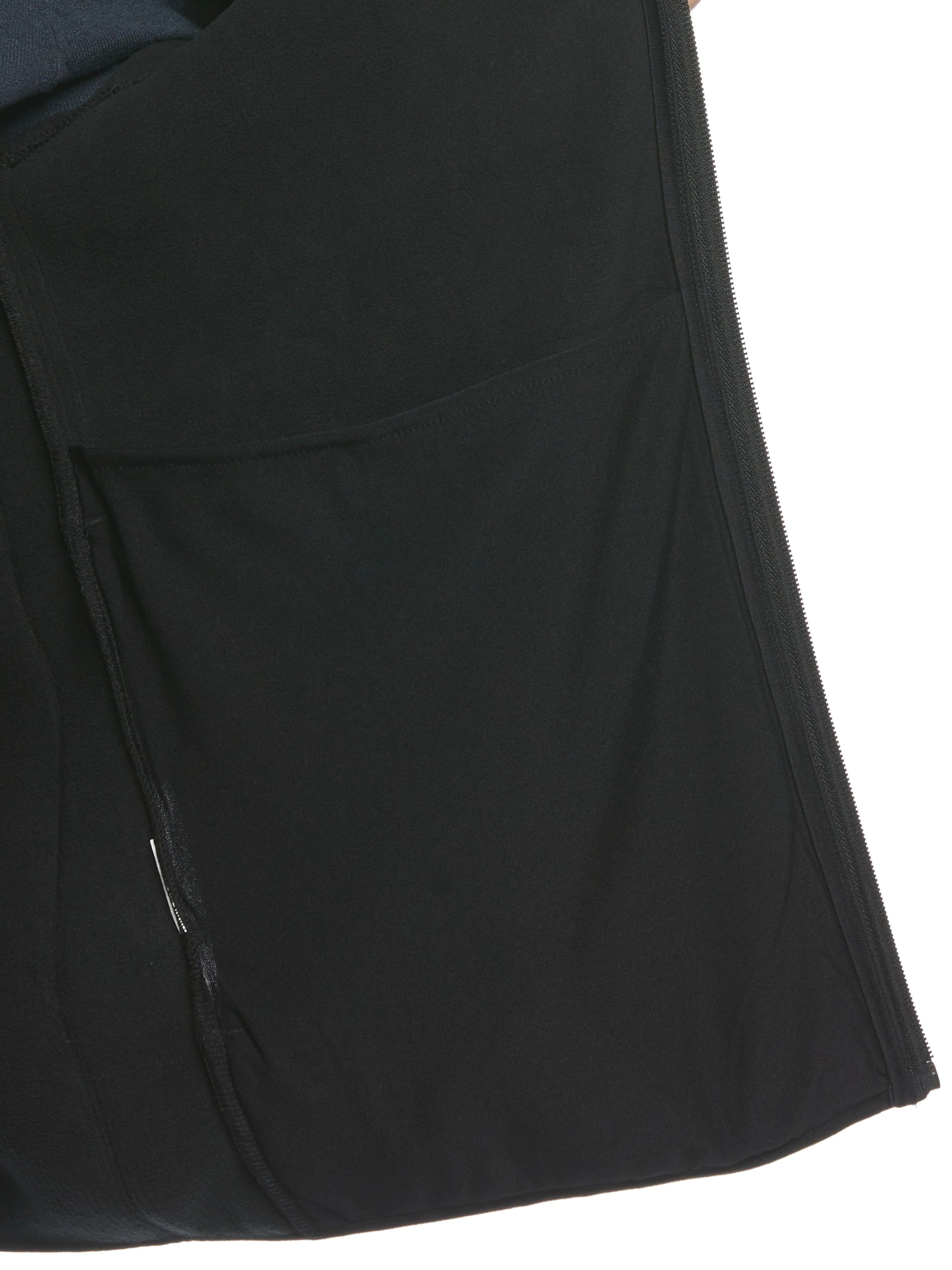 Solid Stretch Full-Zip Fleece Jacket - Image 5