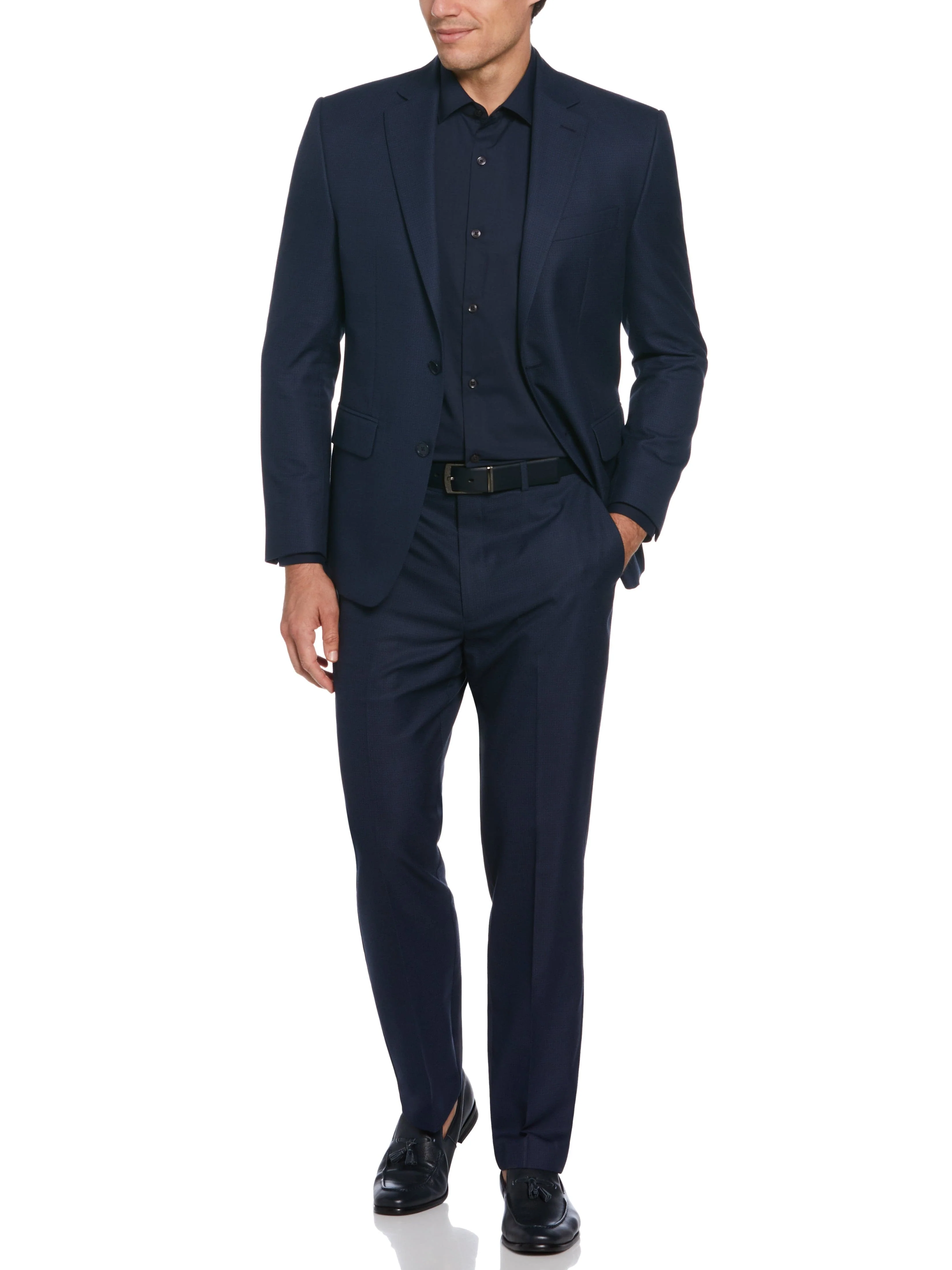 Performance Stretch Notched Lapel Suit Jacket - Image 4