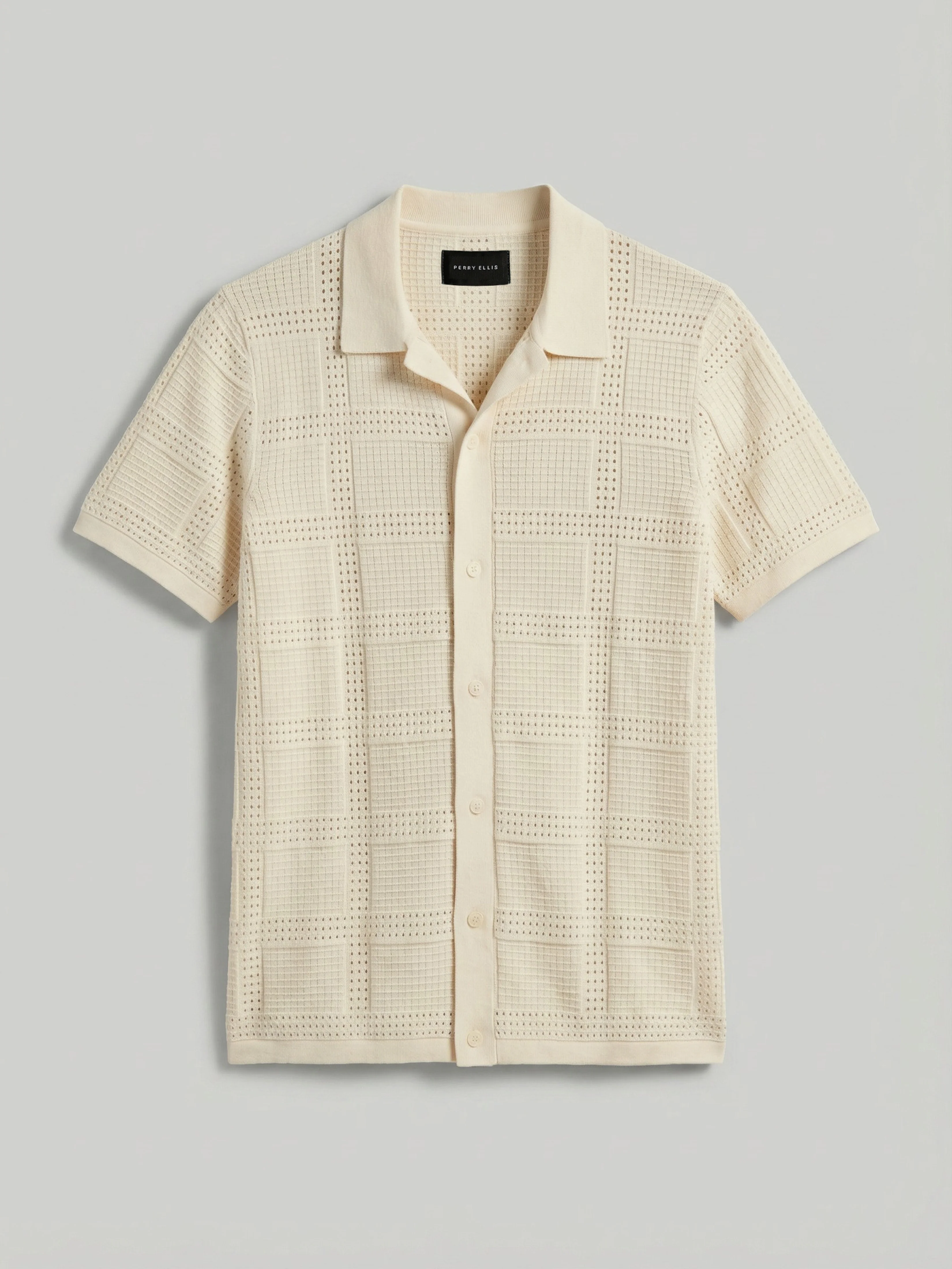 Jacquard Pattern Button Front Sweater - Image 6