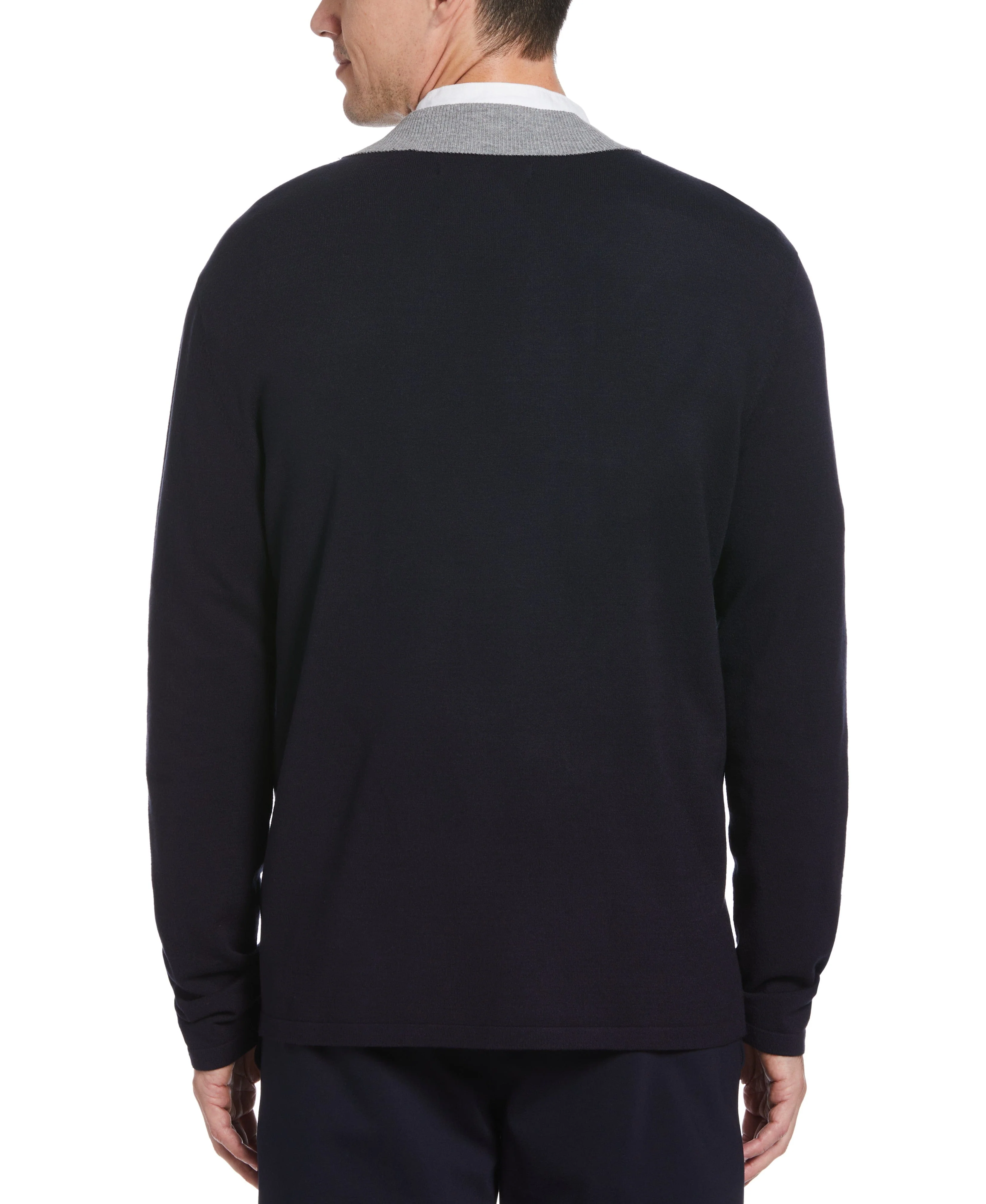 Tech Knit Open Cardigan Sweater - Image 4