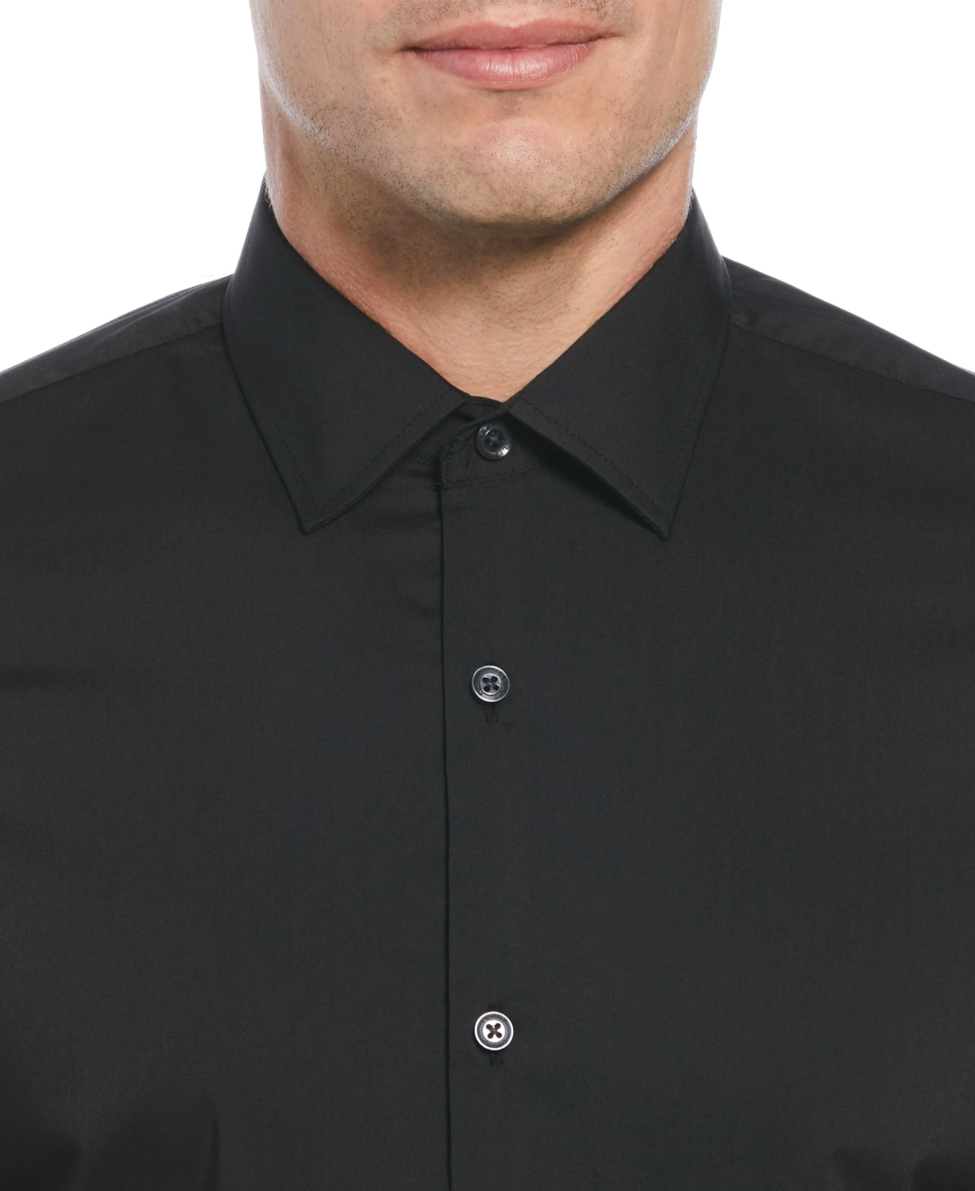 Tech + Stretch Cotton Blend Dress Shirt - Image 3