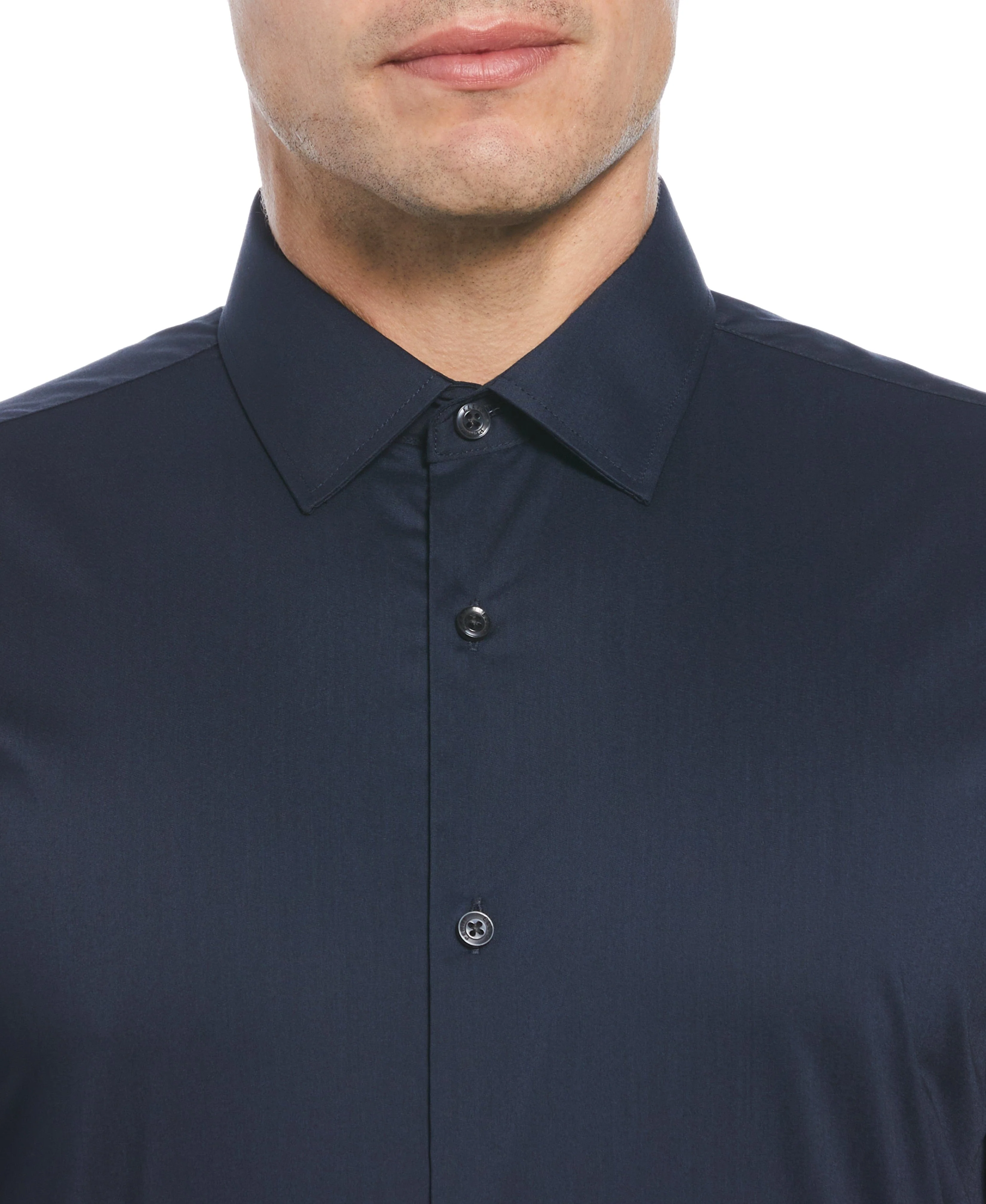 Tech + Stretch Cotton Blend Dress Shirt - Image 3