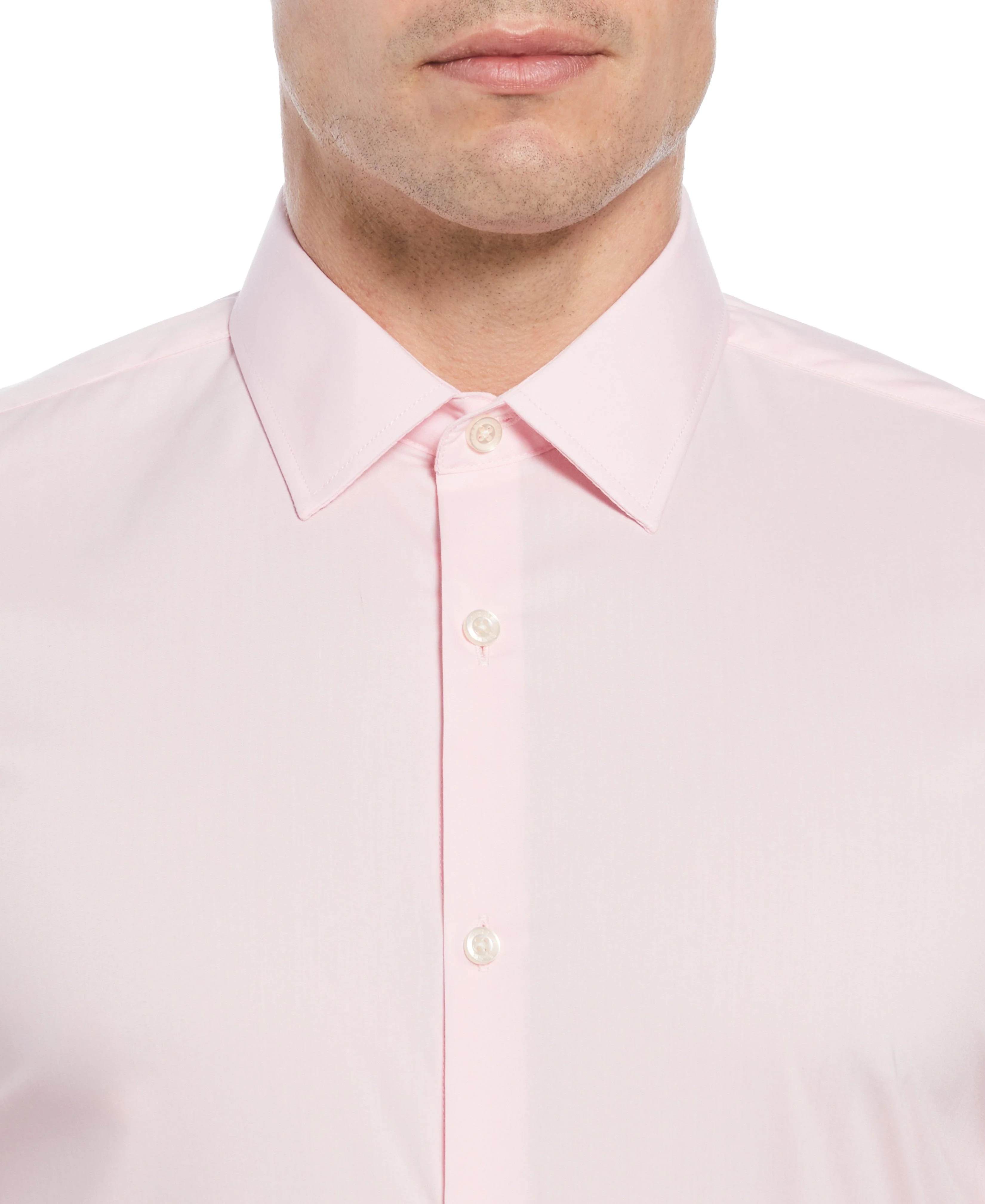 Tech + Stretch Cotton Blend Dress Shirt - Image 3