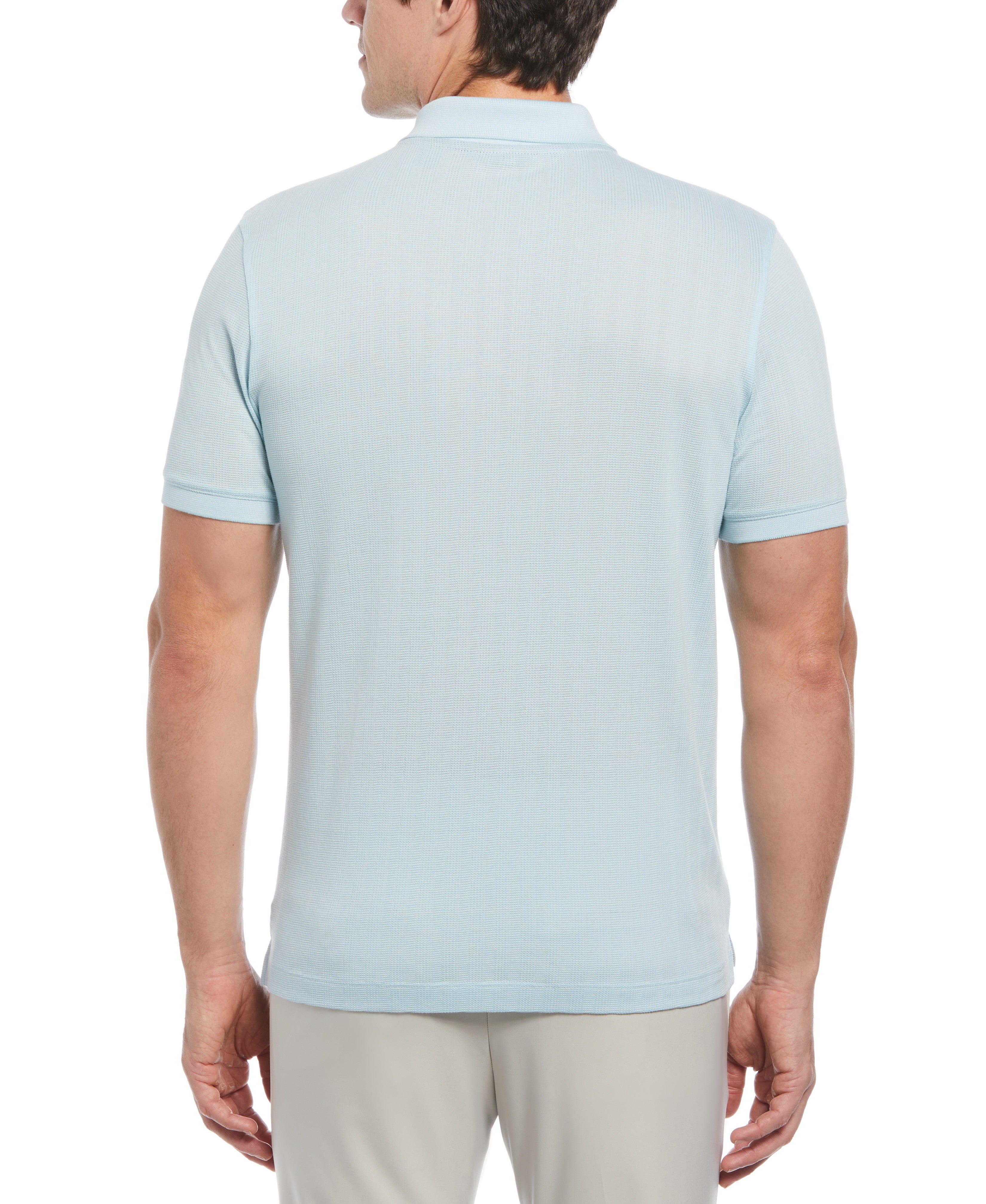 Textured Striped Polo - Image 2