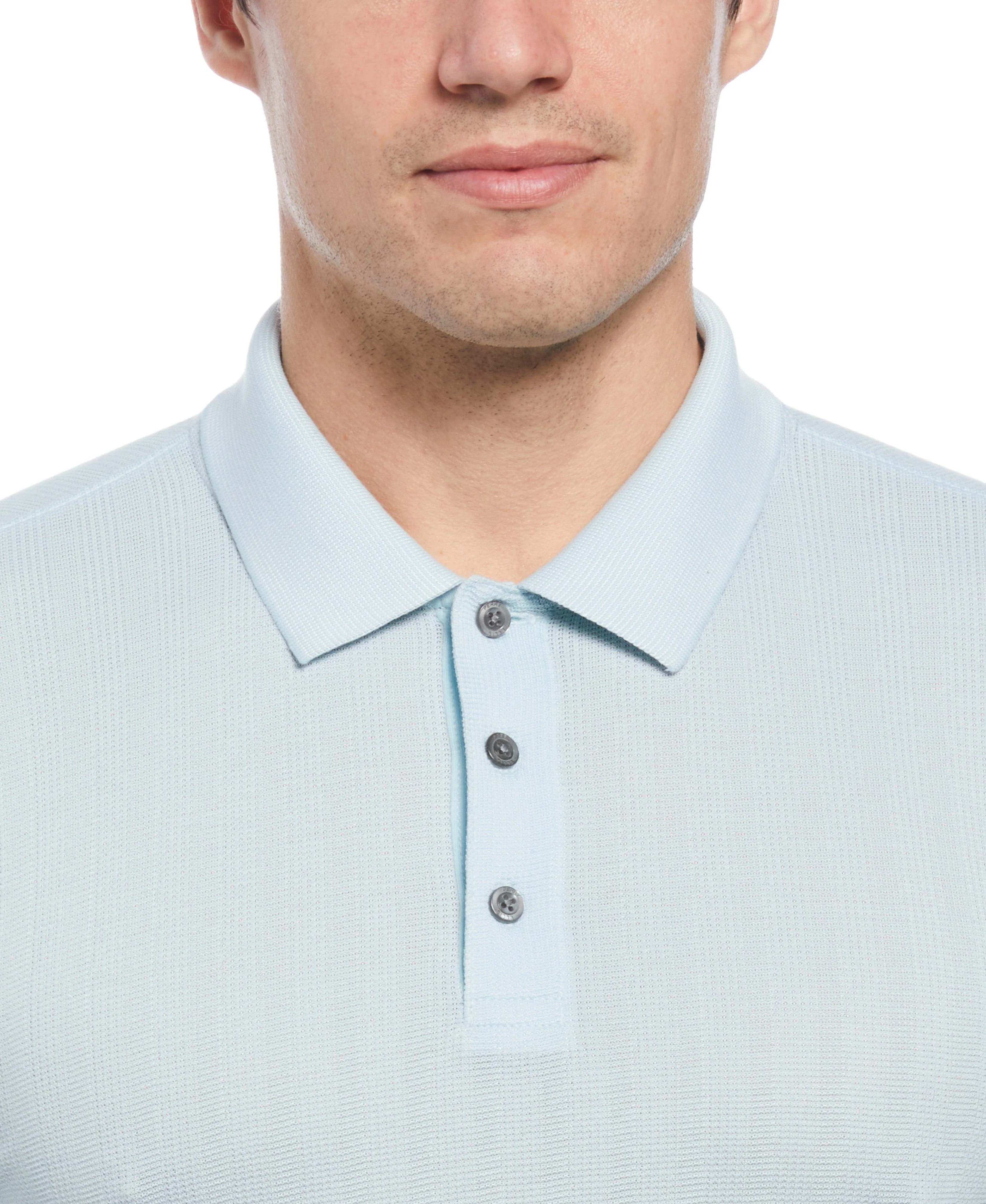 Textured Striped Polo - Image 3