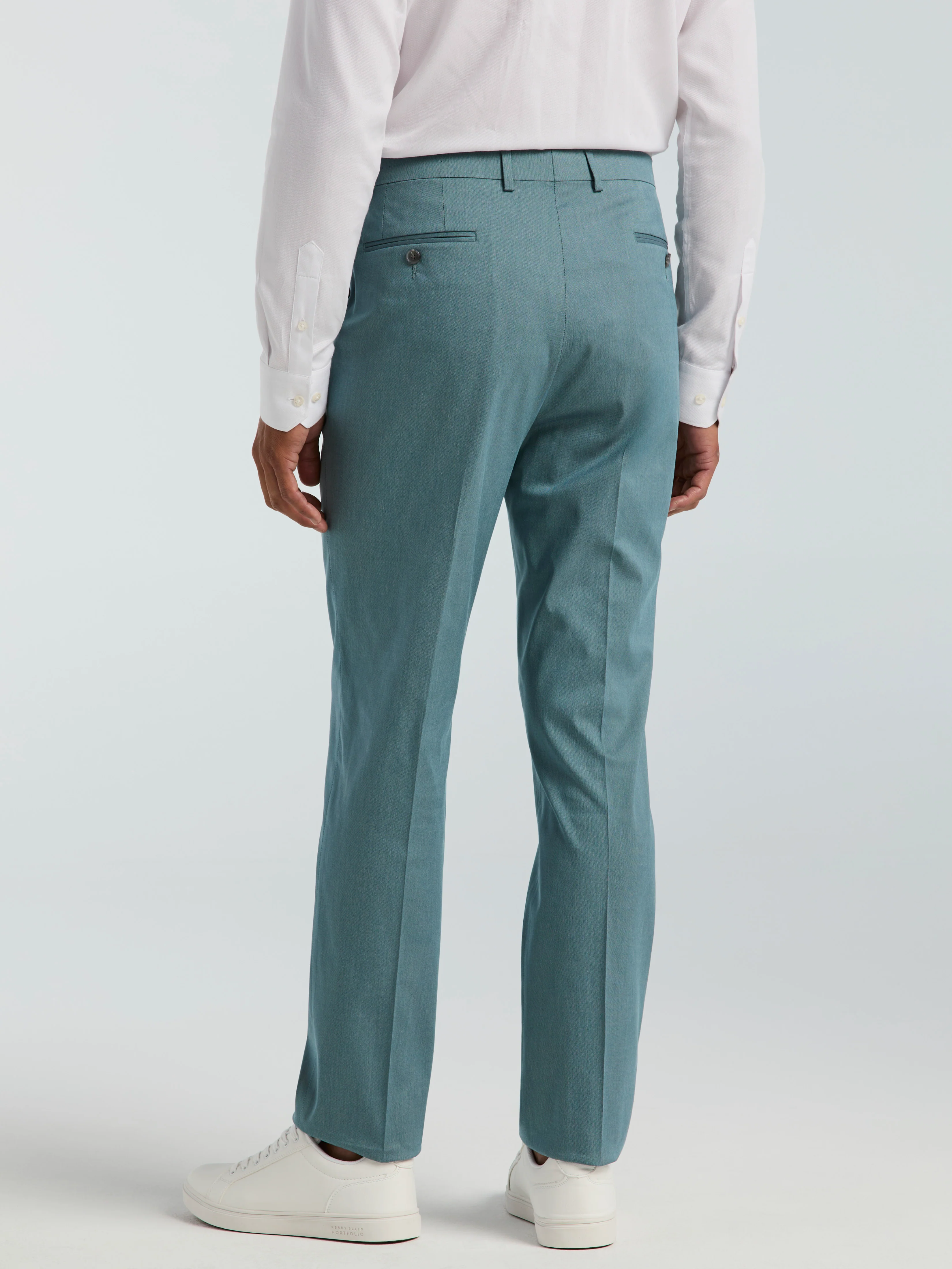 Slim Fit Textured Suit Pant - Image 3