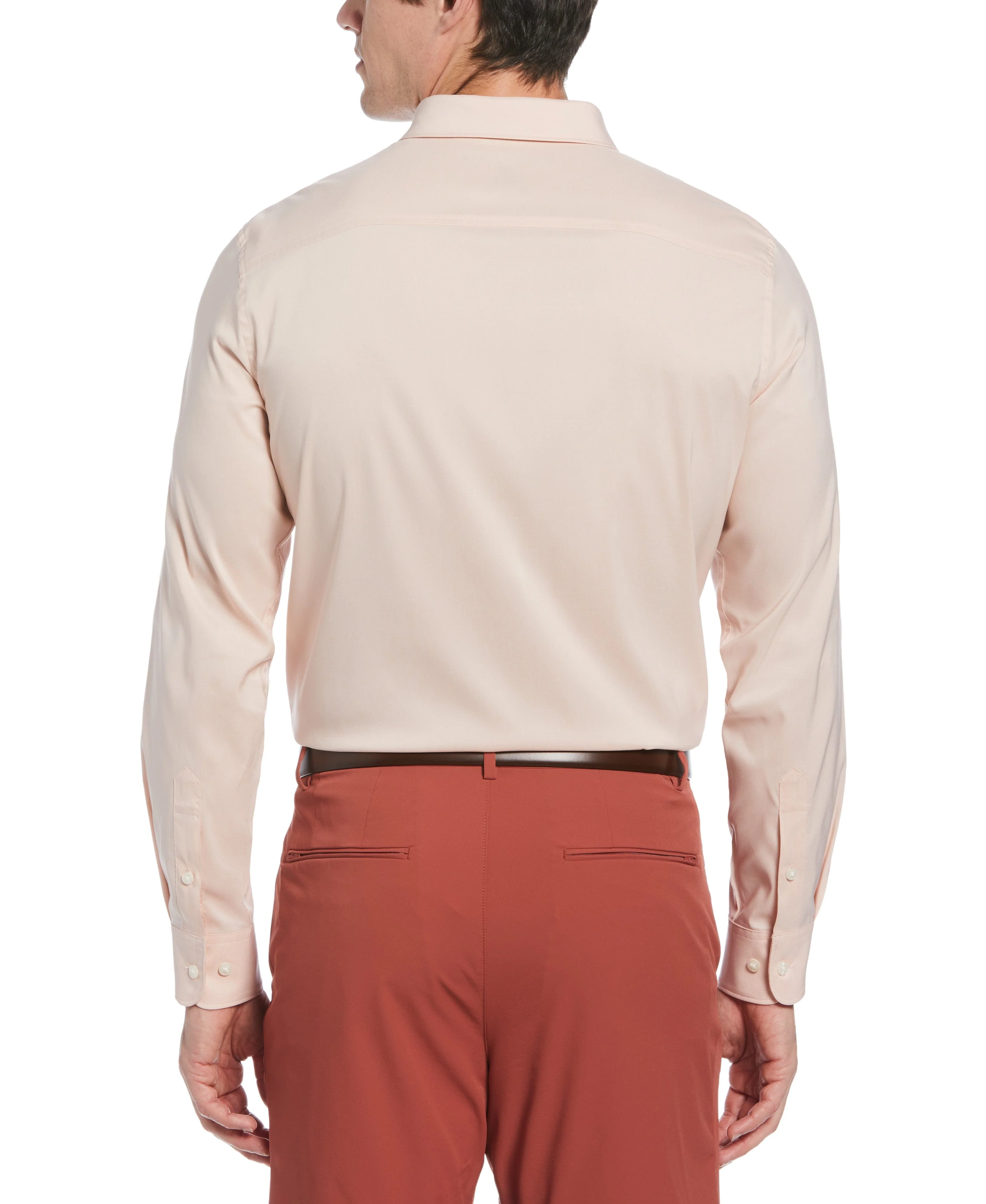 Big & Tall Total Stretch Heather Shirt - Image 7