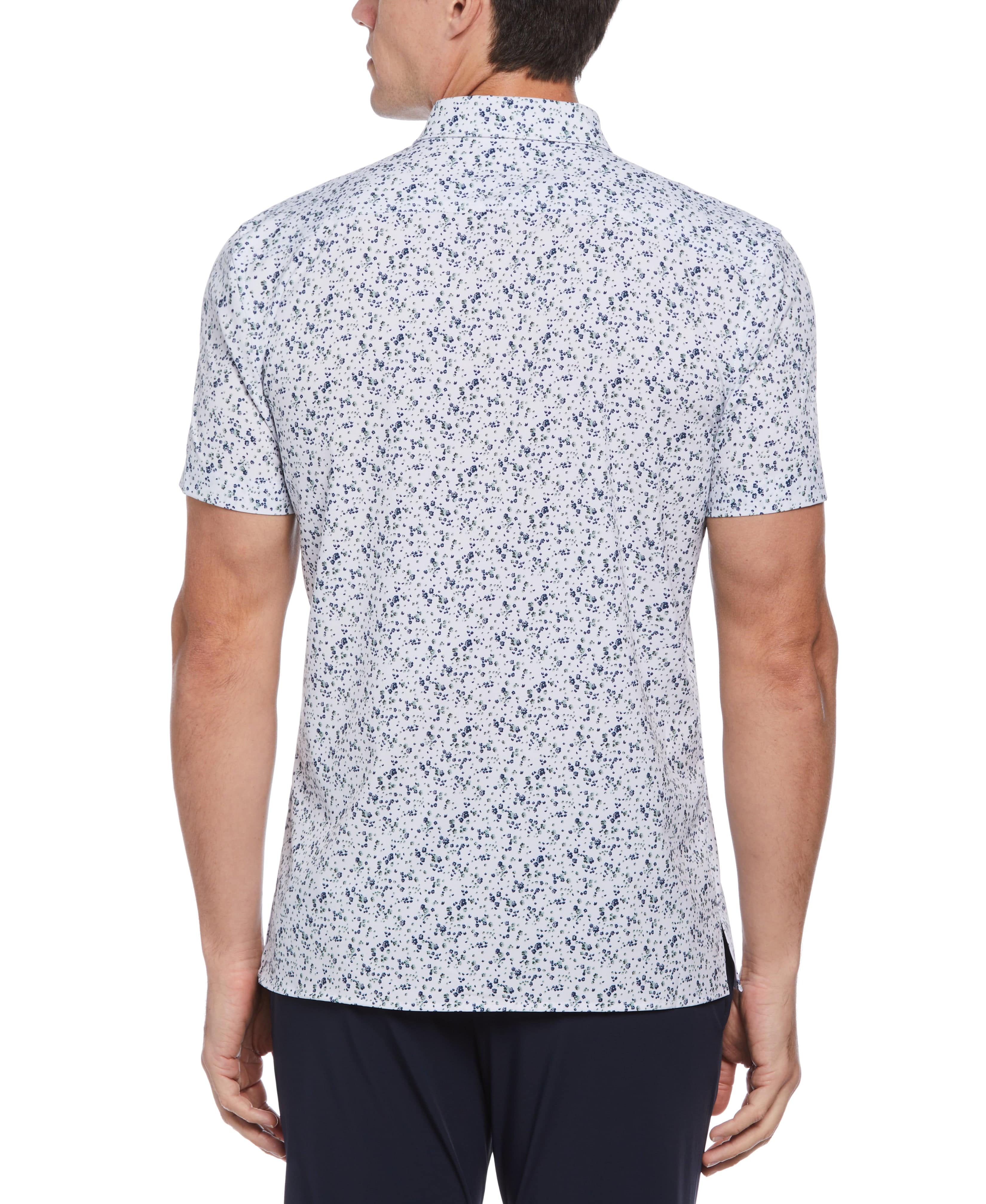 Total Stretch Ditsy Floral Print Shirt - Image 2