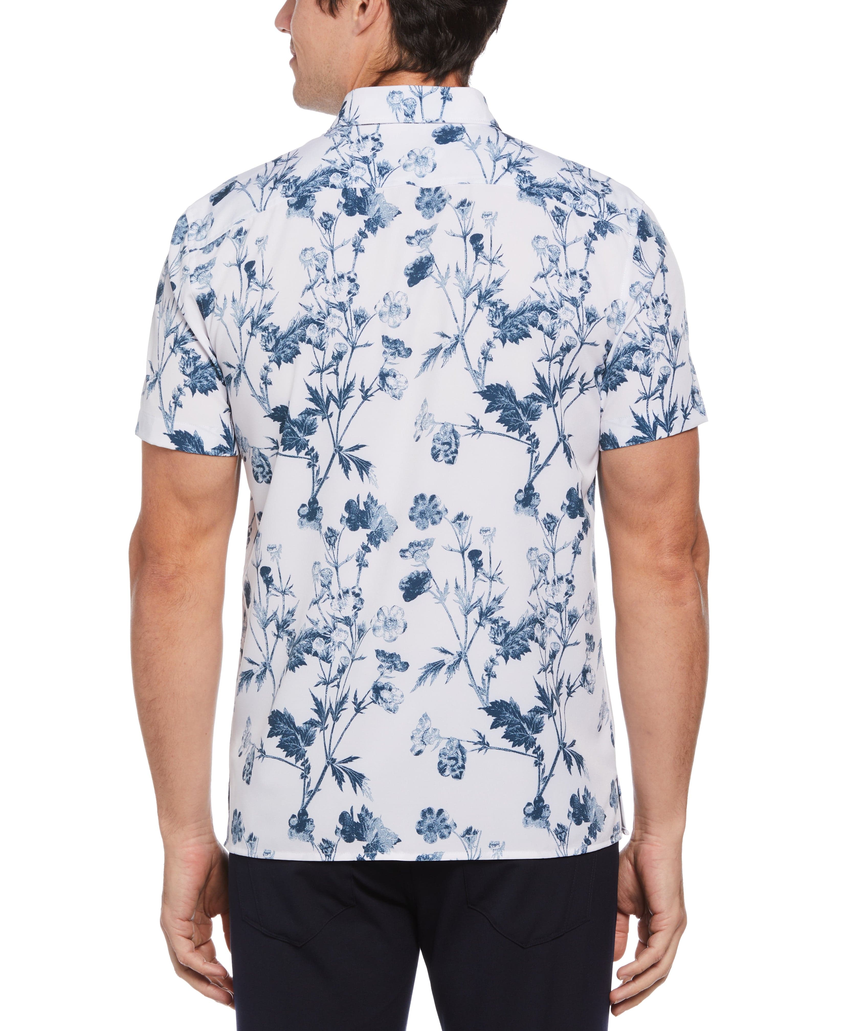 Total Stretch Floral Print Shirt - Image 2