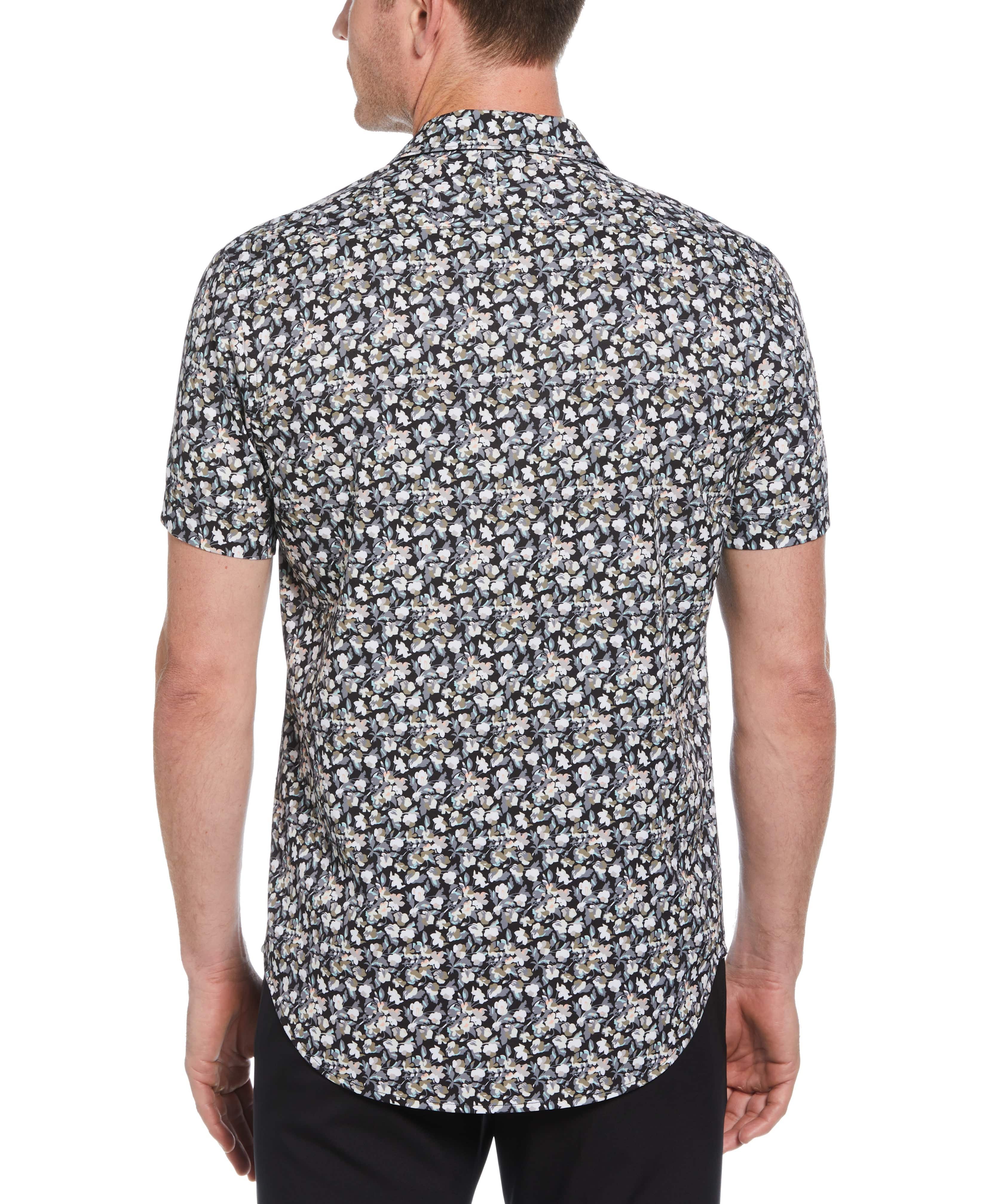 Total Stretch Mini Floral Print Shirt - Image 2