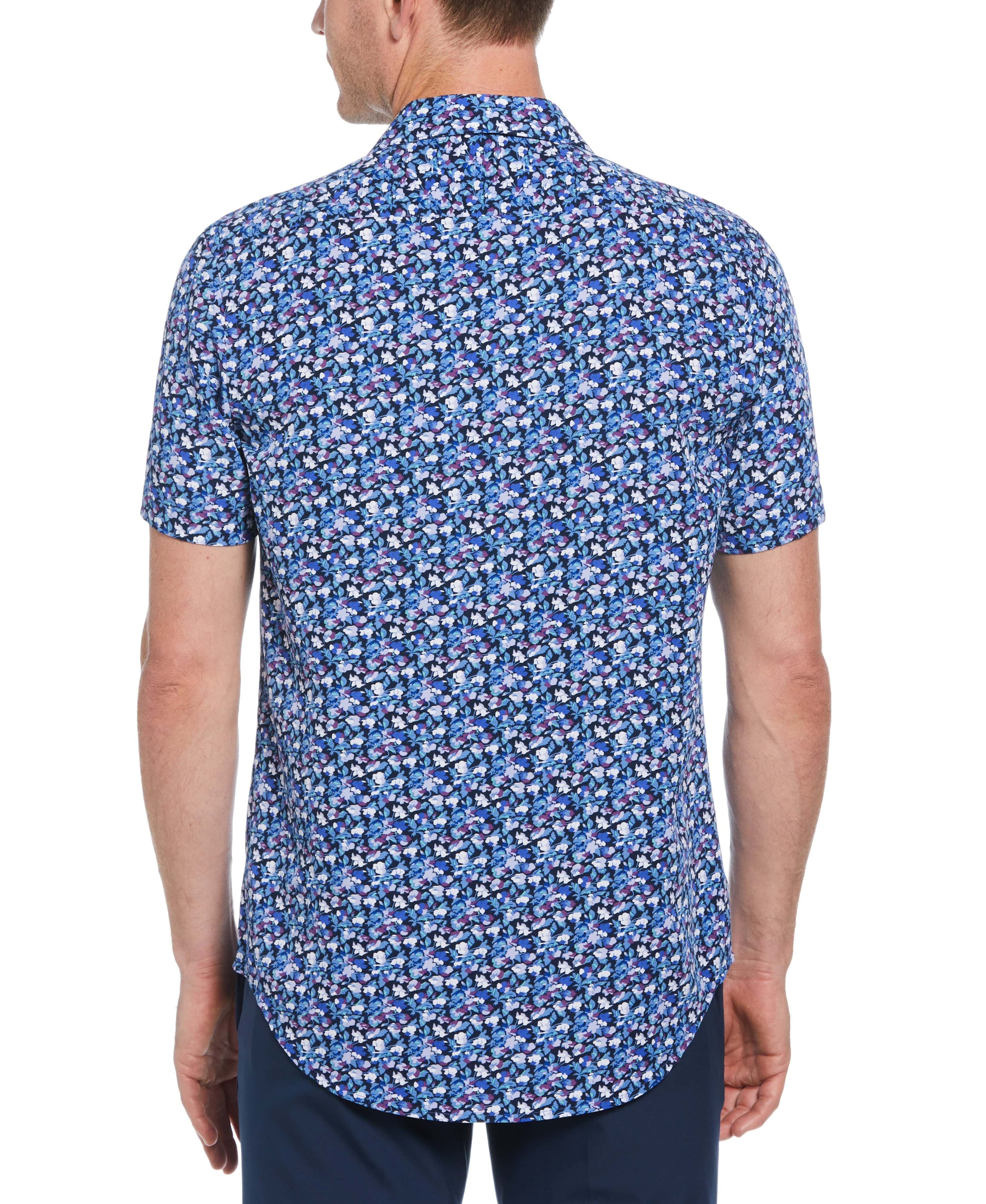 Total Stretch Mini Floral Print Shirt - Image 2