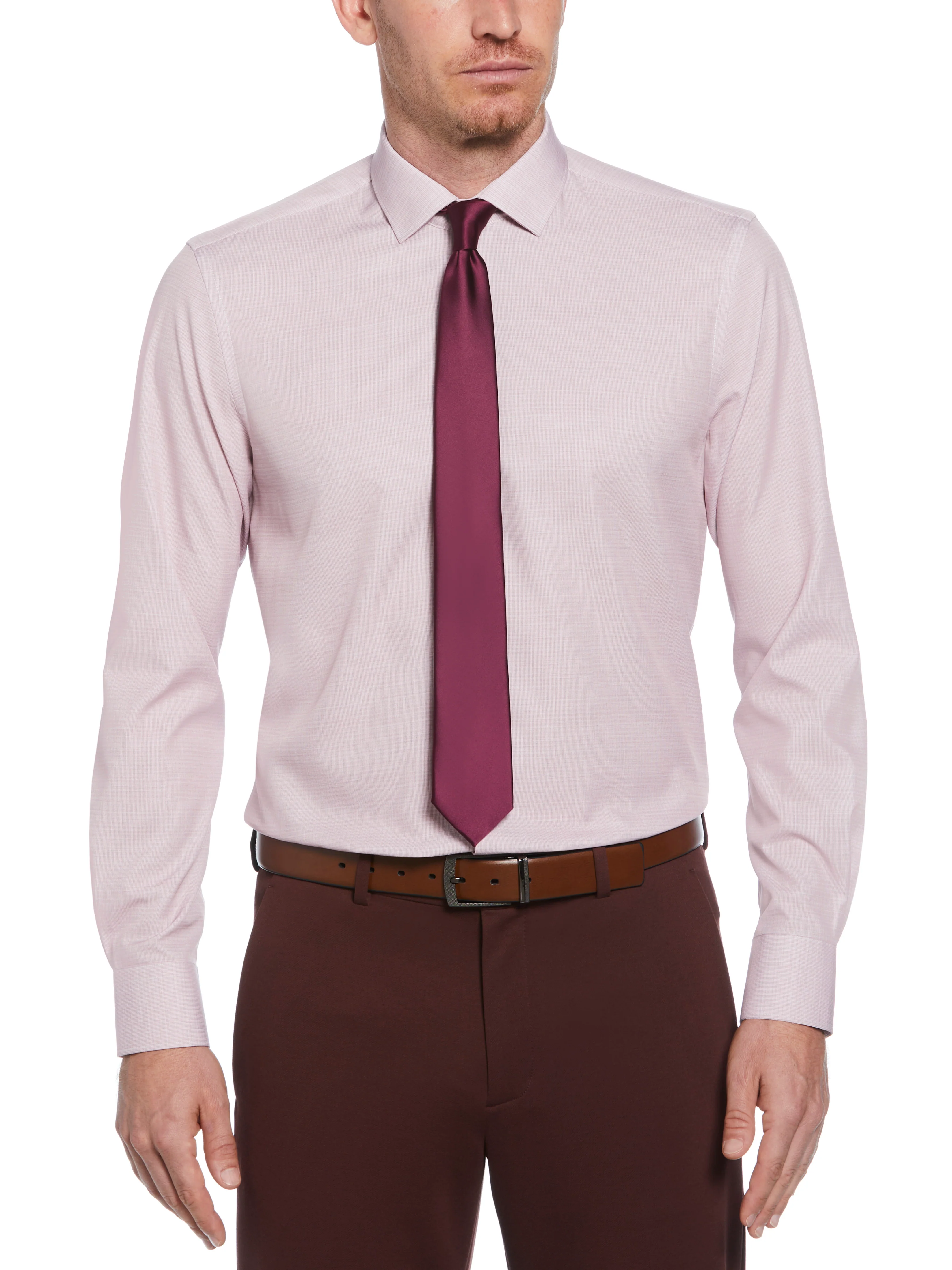 Slim Fit Total Stretch Performance Dress Shirt - Image 7