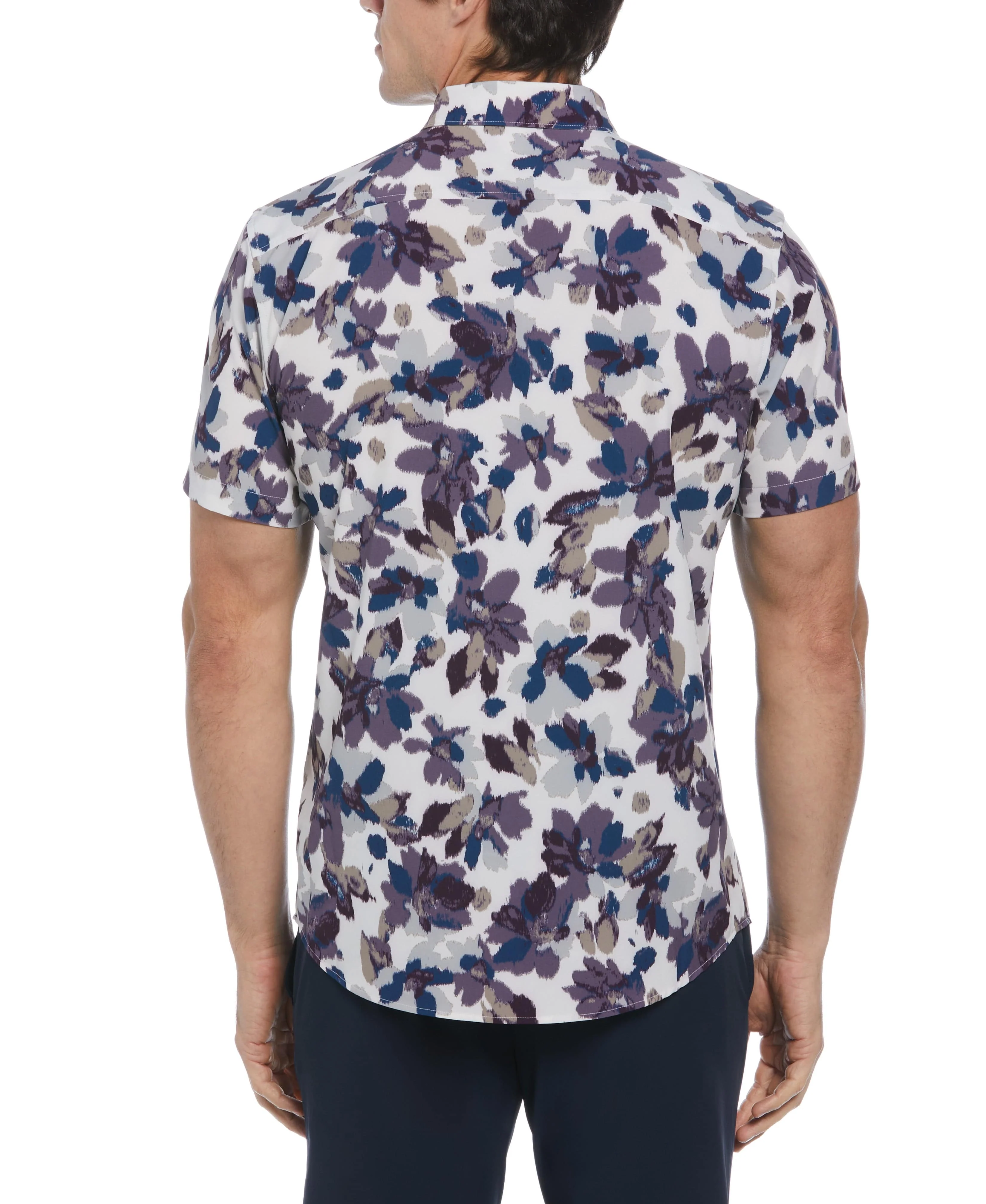 Total Stretch Floral Print Shirt - Image 2