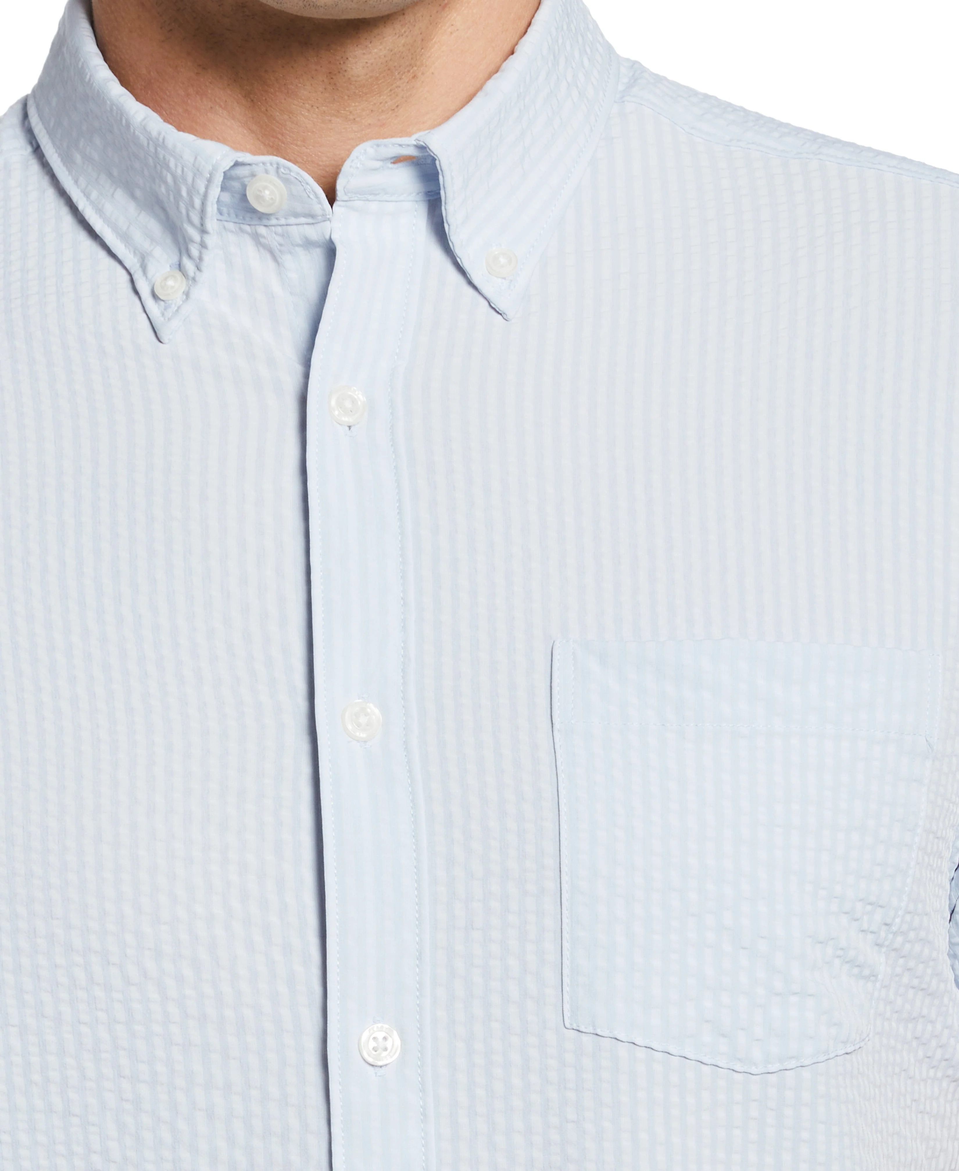 Total Stretch Seersucker Stretch Shirt - Image 3