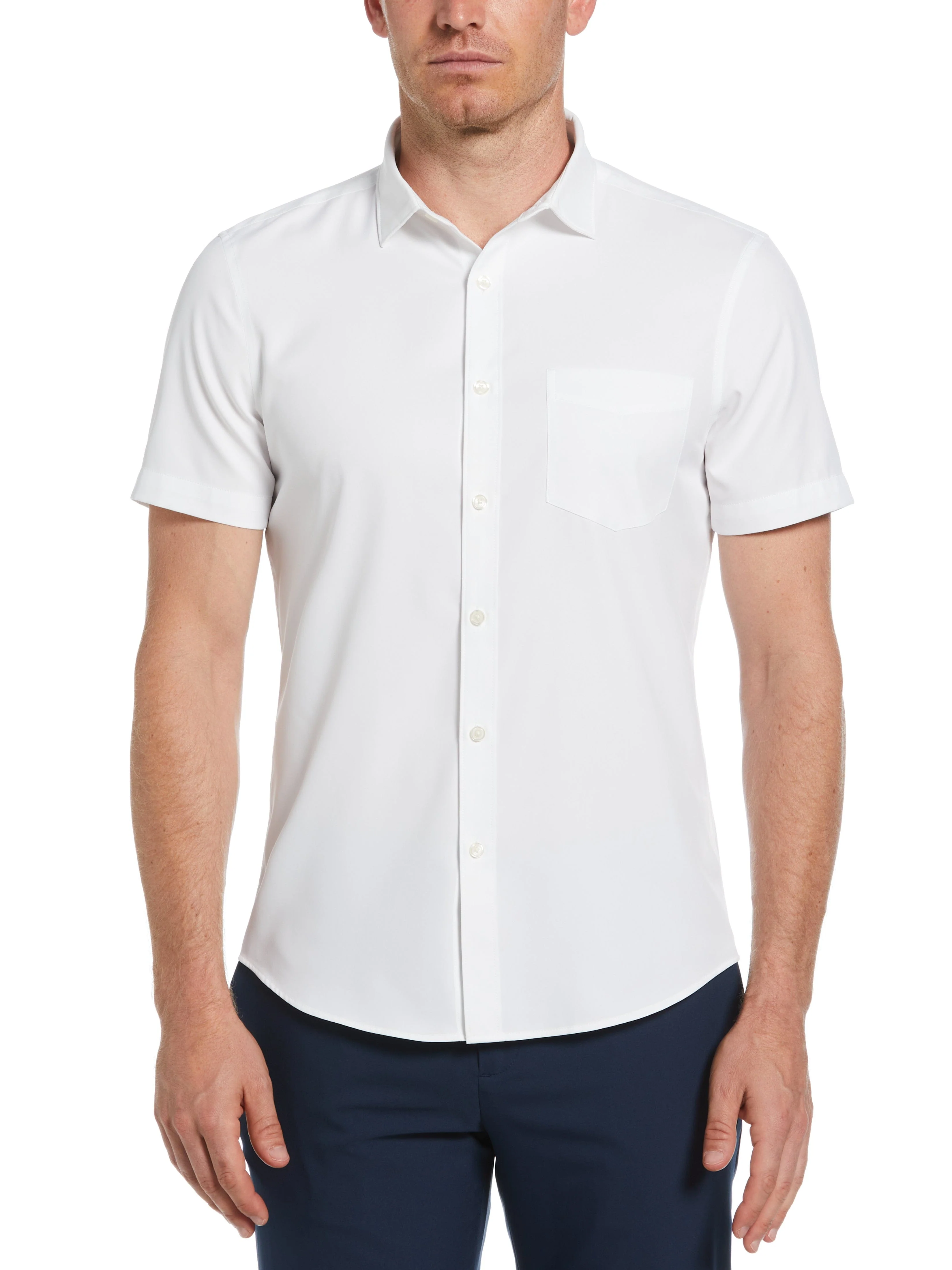 Total Stretch Slim Fit Solid Shirt - Image 5