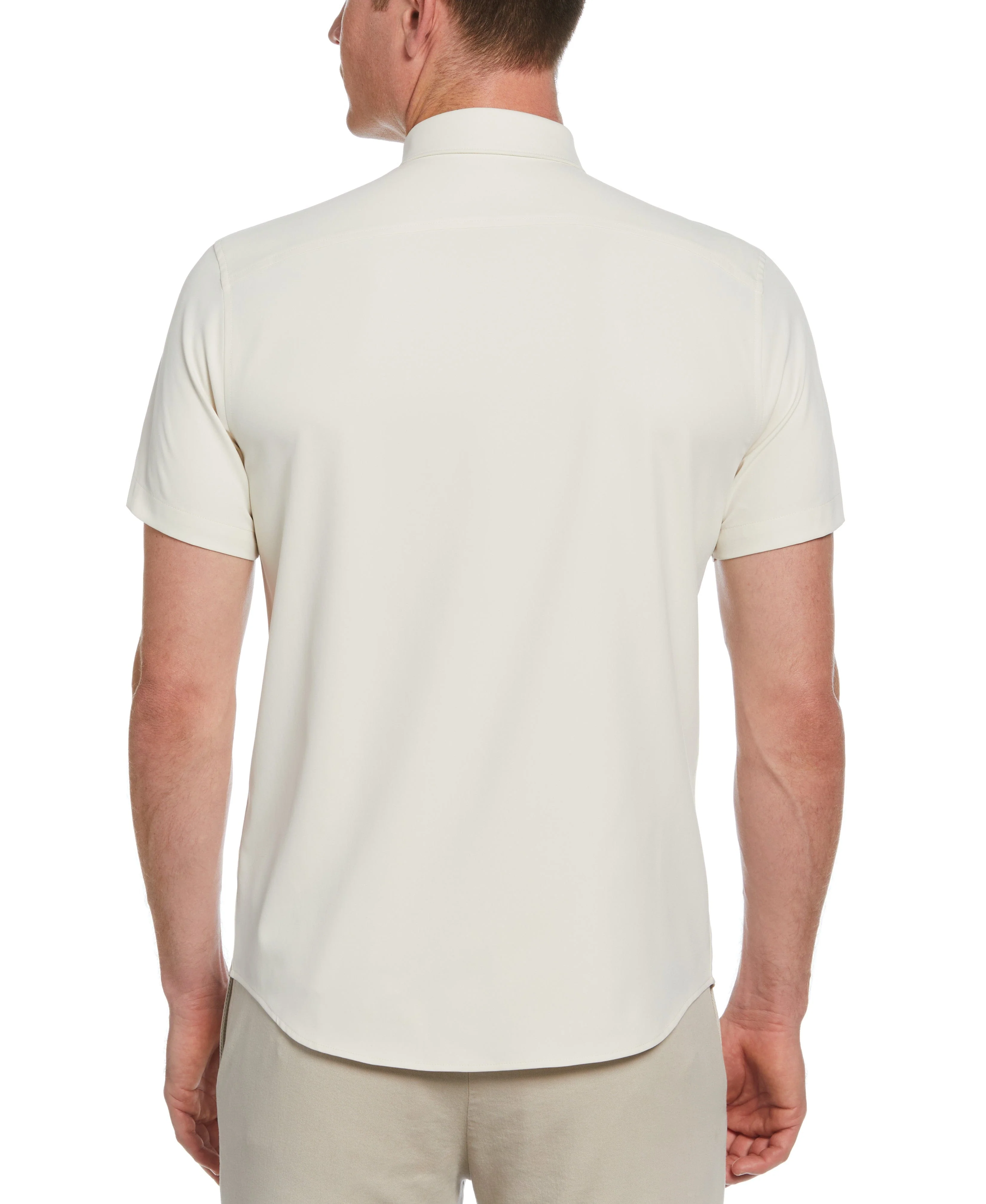 Slim Fit Total Stretch Solid Shirt - Image 2