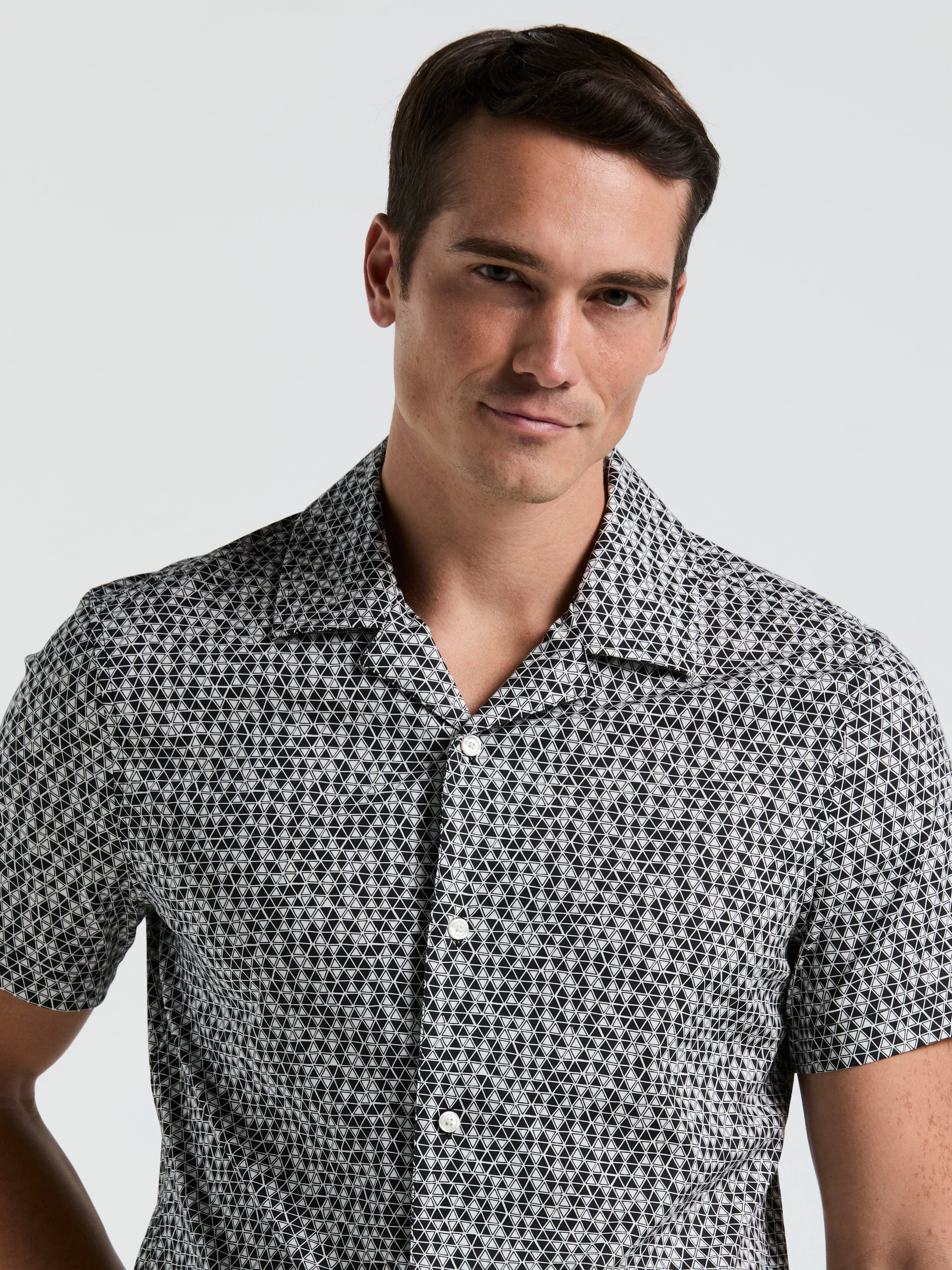 Triangle Geo Print Shirt - Image 2