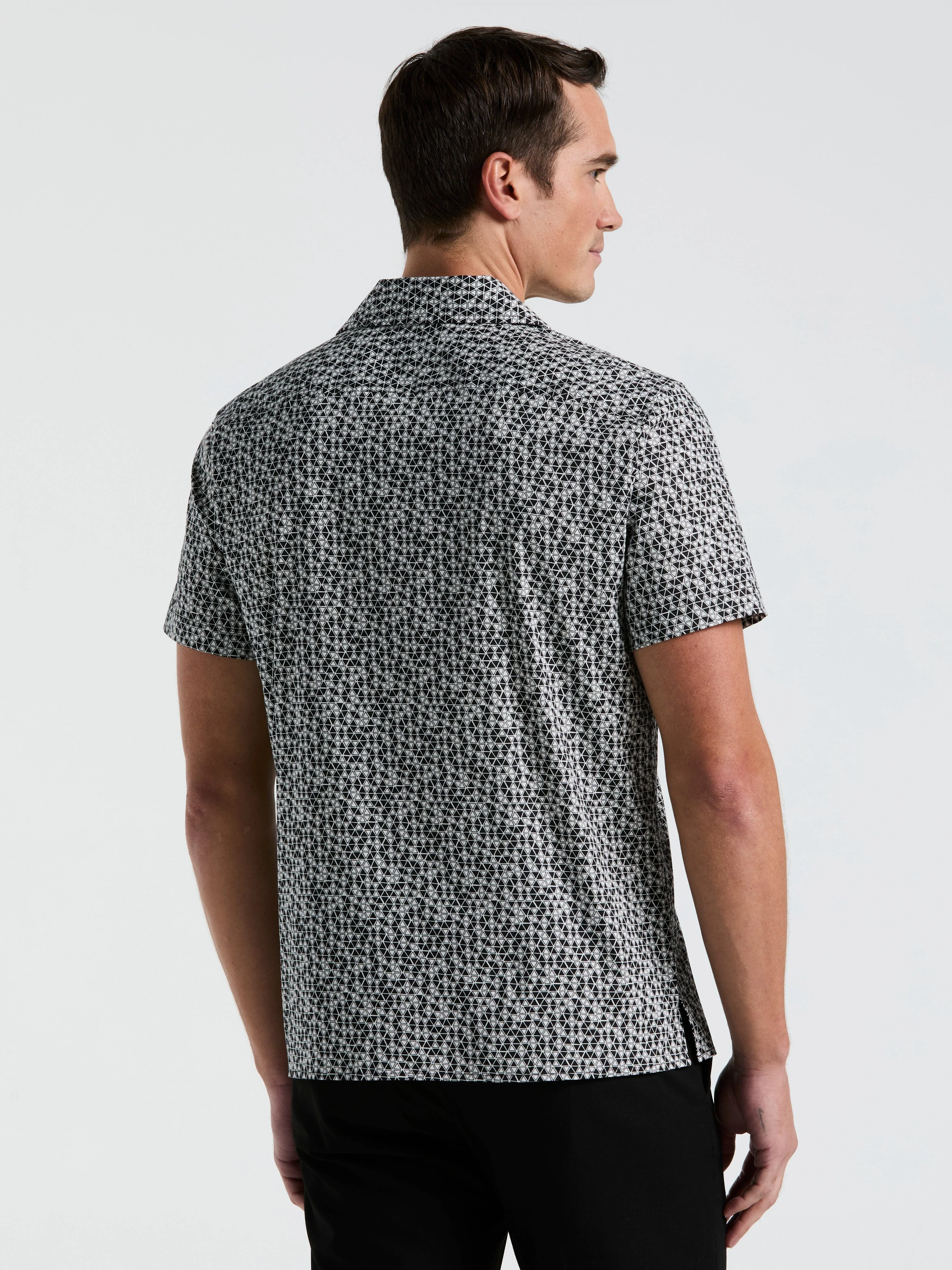 Triangle Geo Print Shirt - Image 3