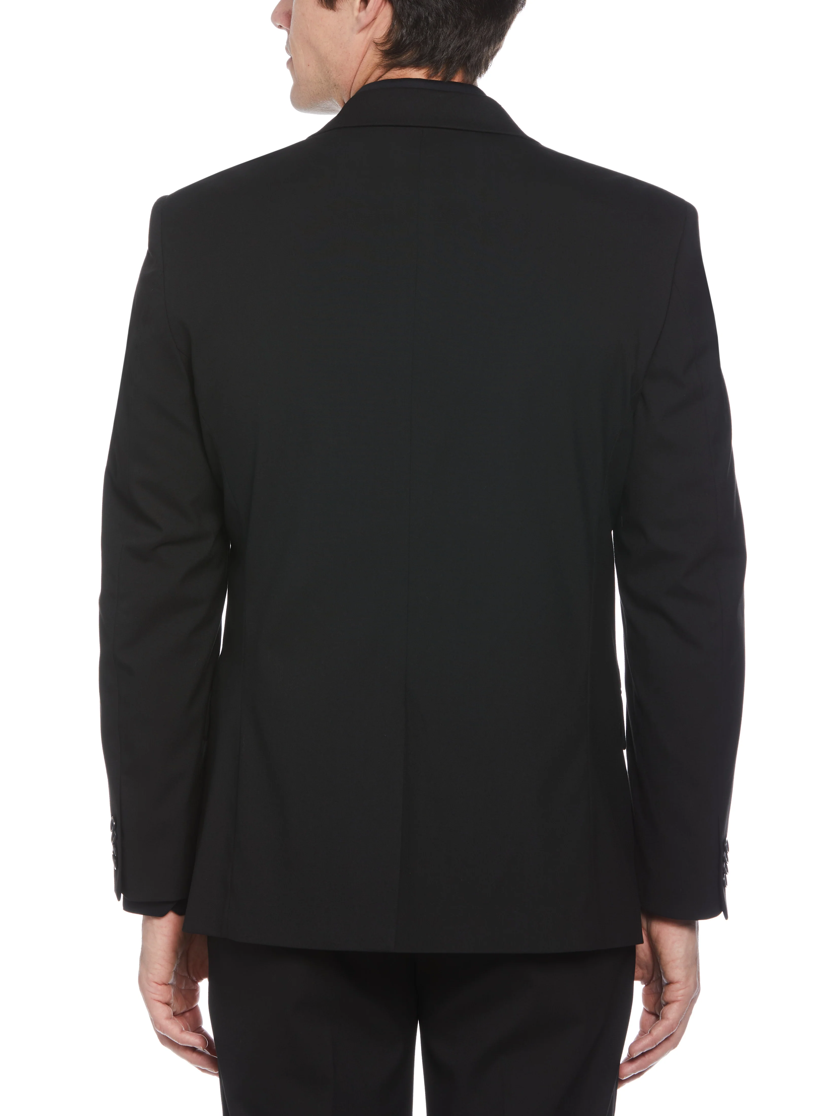 Satin Piecing Tuxedo Jacket - Image 2