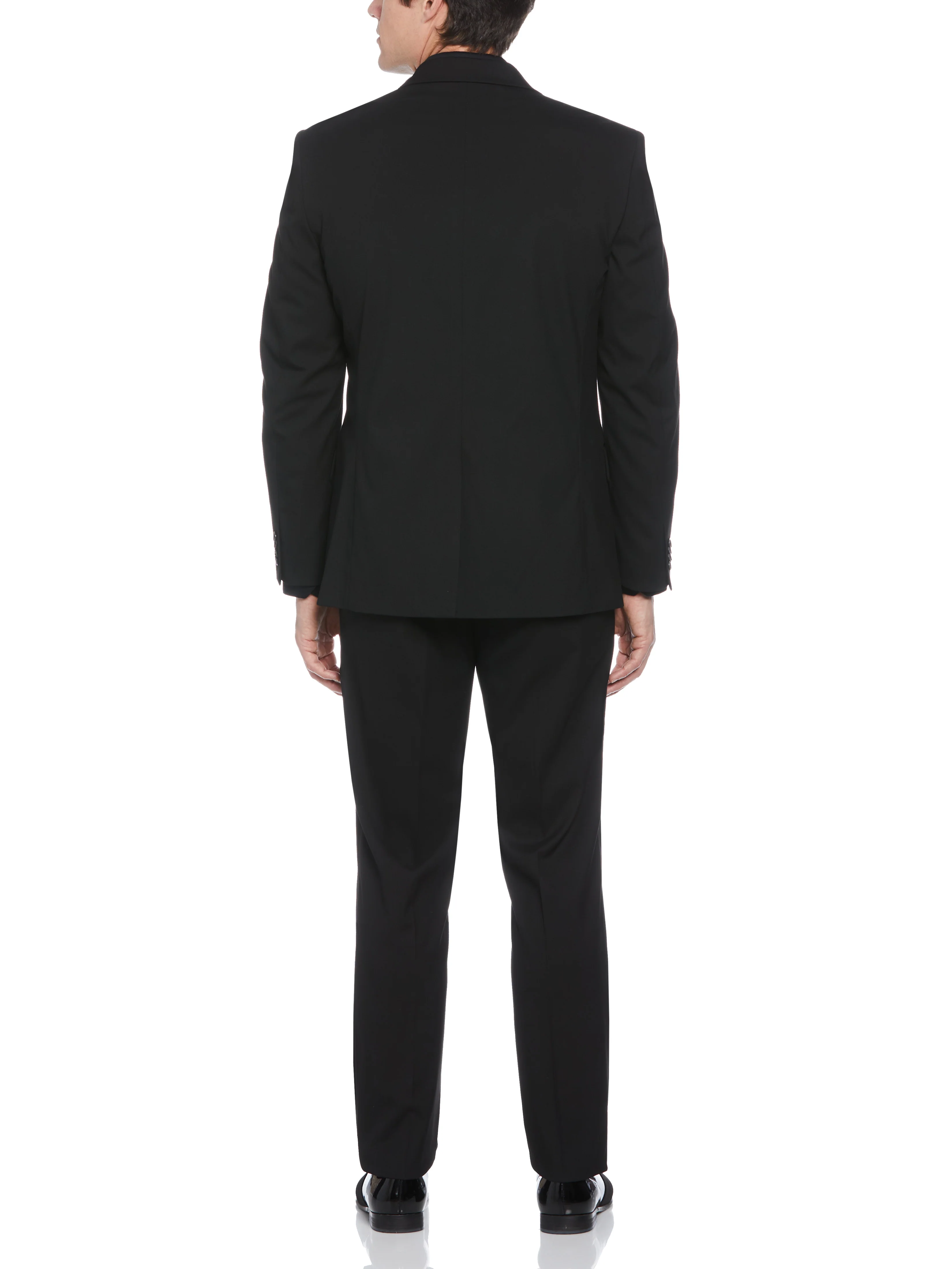 Satin Piecing Tuxedo Jacket - Image 3