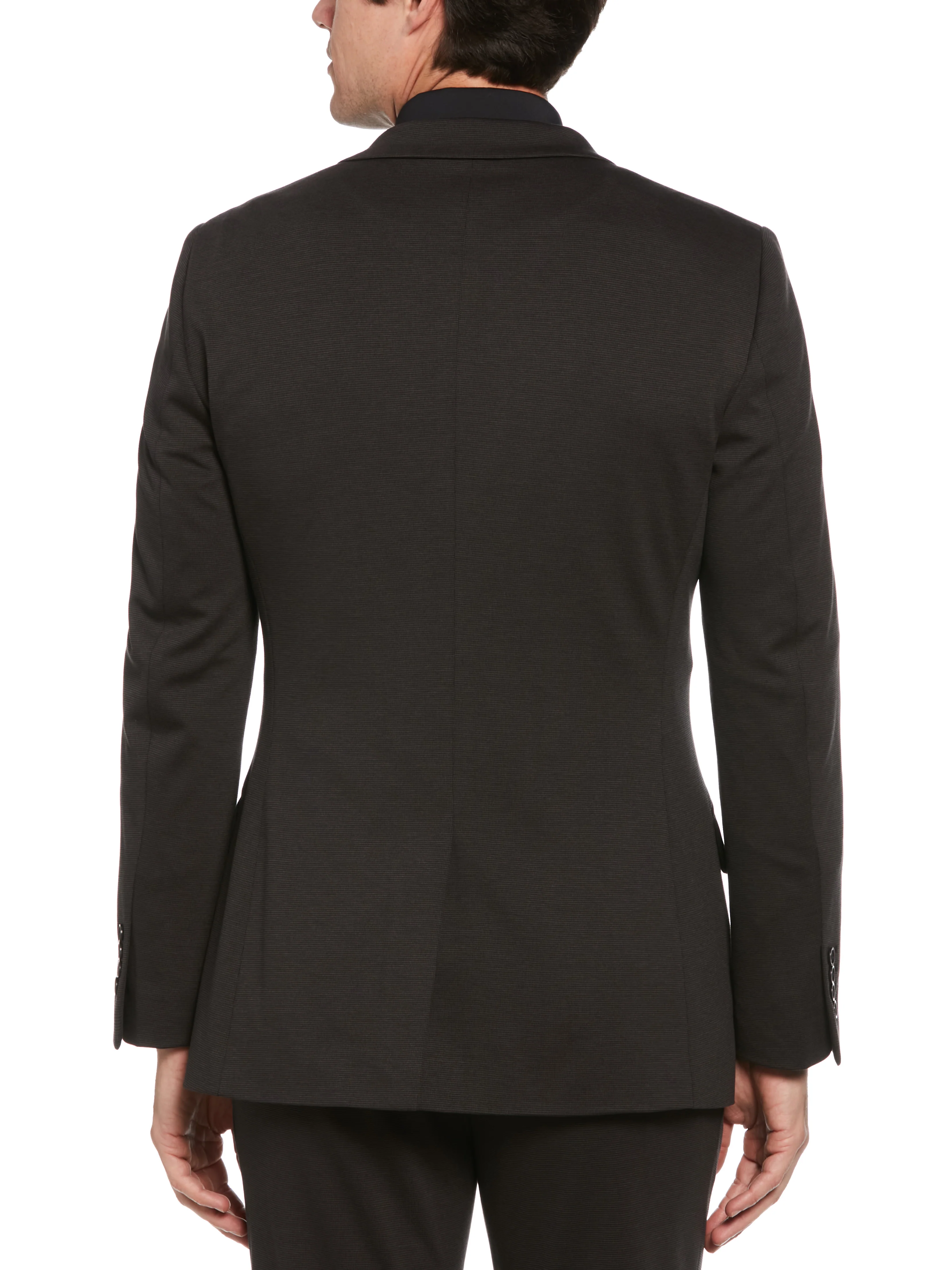 Very Slim Fit Neat Knit Suit Jacket - Image 8